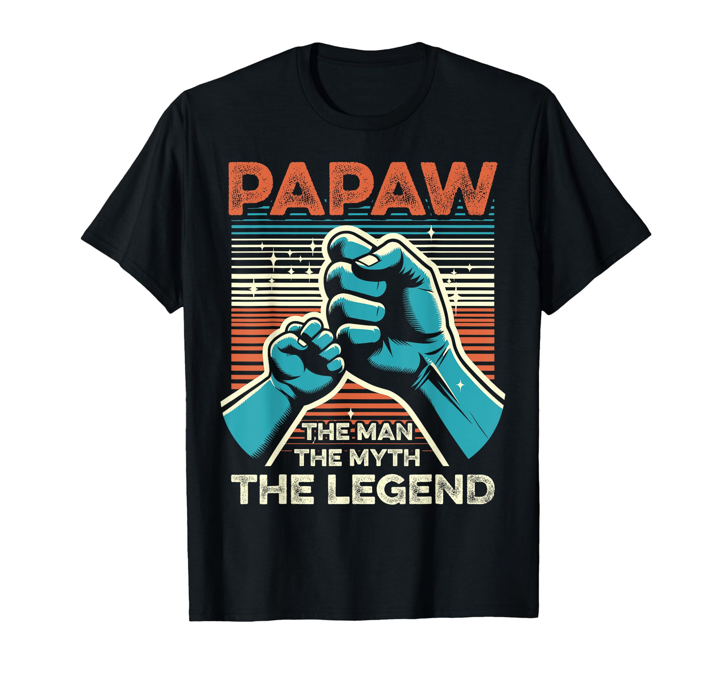 Papaw Myth Legend Dad Grandpa T-Shirt - Unique Graphic Unisex - T-Shirt, Sweatshirt, Hoodie