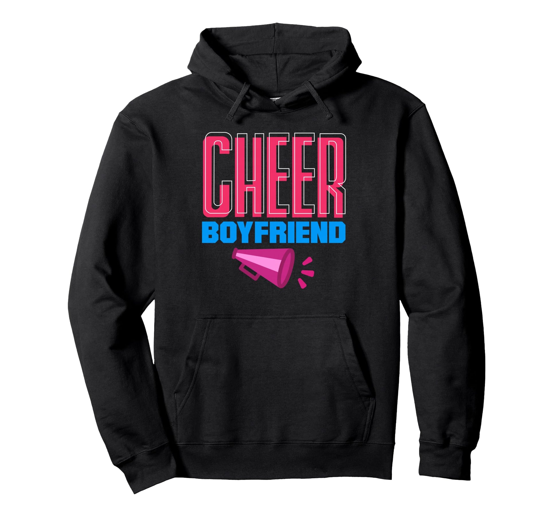 Cheer Boyfriend Proud Cheerleader Bf Hoodie - Aesthetic Graphic Men Women - T-Shirt, Sweatshirt, Hoodie