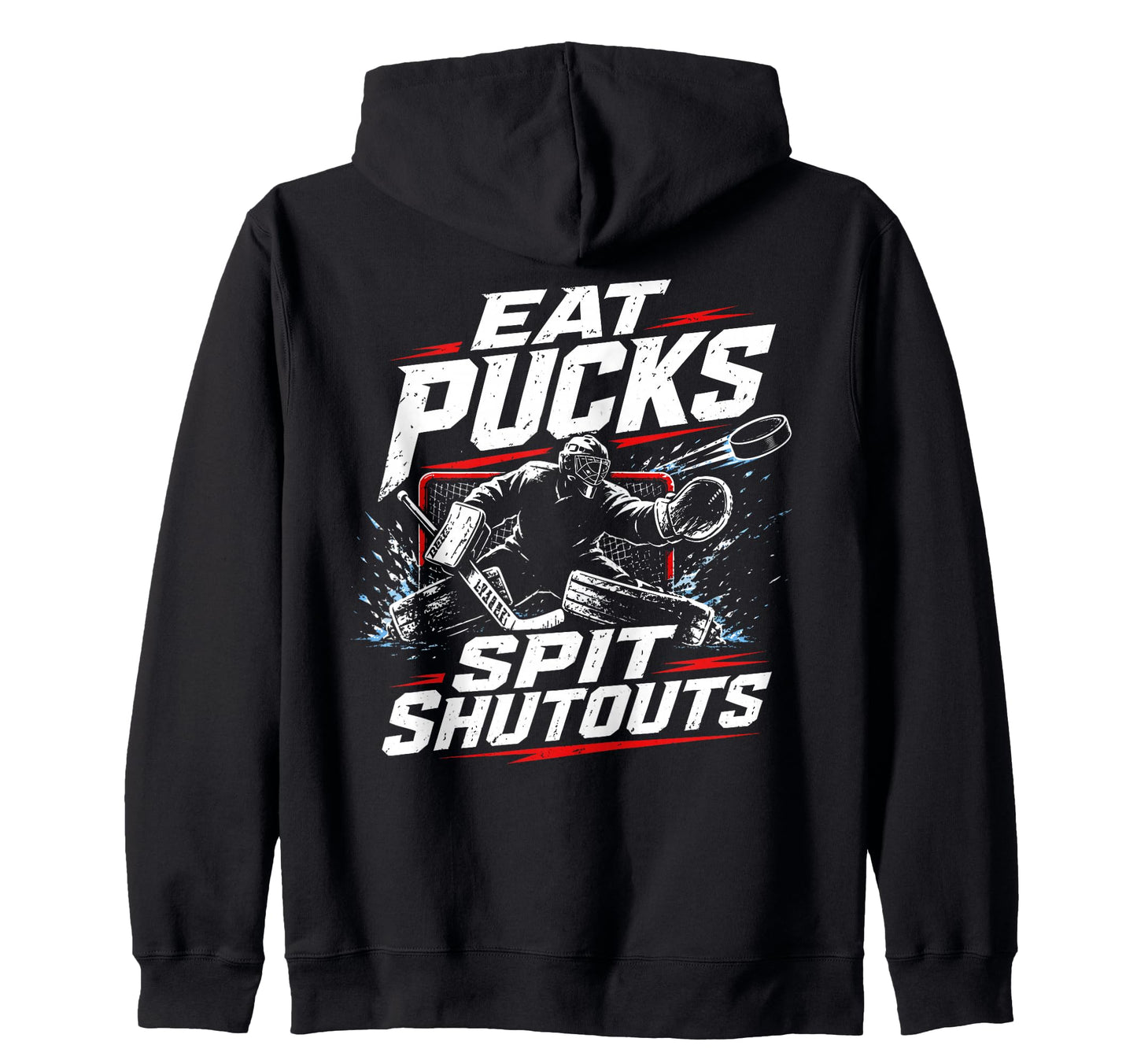 Ice Hockey Goalie Gifts Netminder T-Shirt - Custom Art Print for Adults - T-Shirt, Sweatshirt, Hoodie