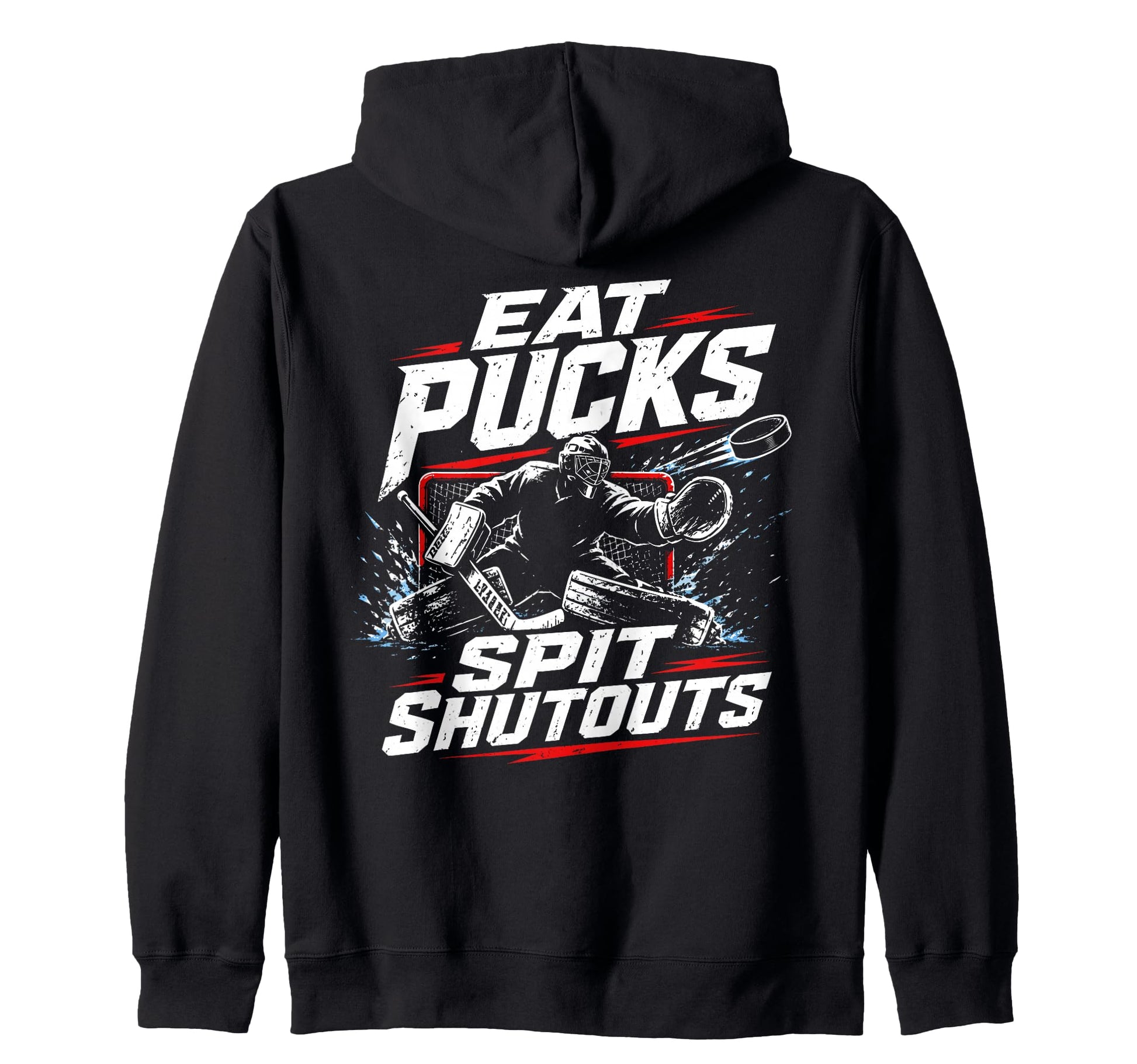 Ice Hockey Goalie Gifts Netminder T-Shirt - Custom Art Print for Adults - T-Shirt, Sweatshirt, Hoodie