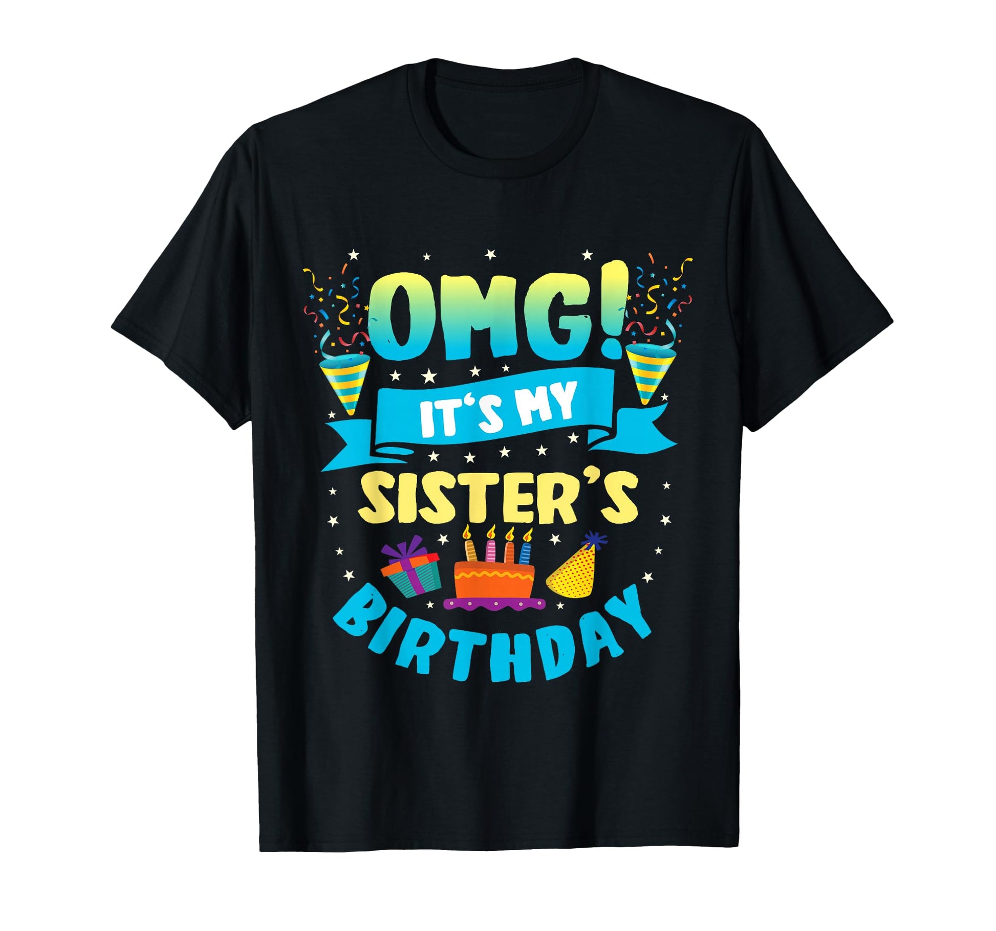 Happy Birthday Sister Awesome Bday T-Shirt - Aesthetic Graphic for Adults - T-Shirt, Sweatshirt, Hoodie