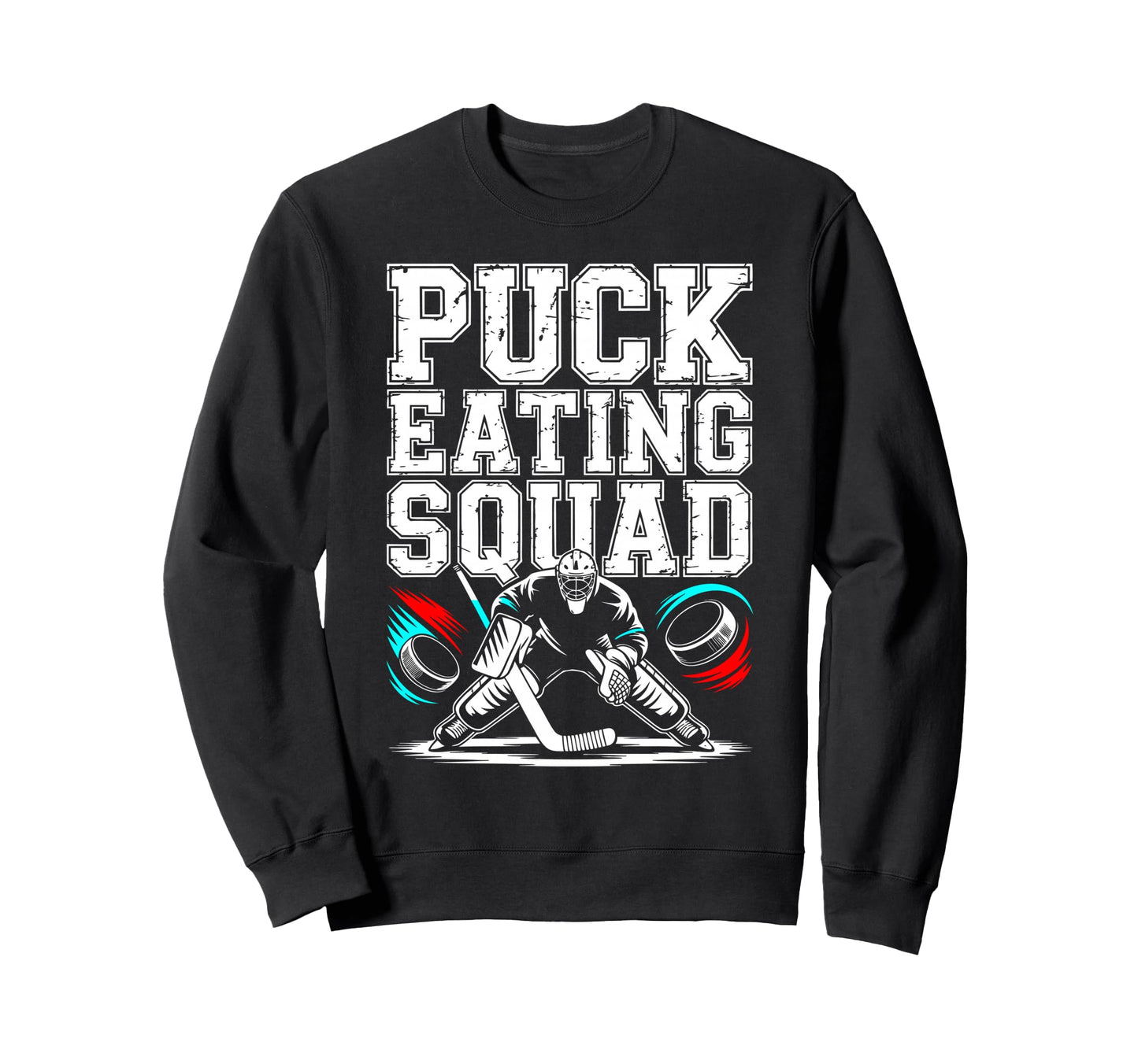 Ice Hockey Goalkeeper Team Goalie Sweatshirt - Aesthetic Graphic Unisex - T-Shirt, Sweatshirt, Hoodie