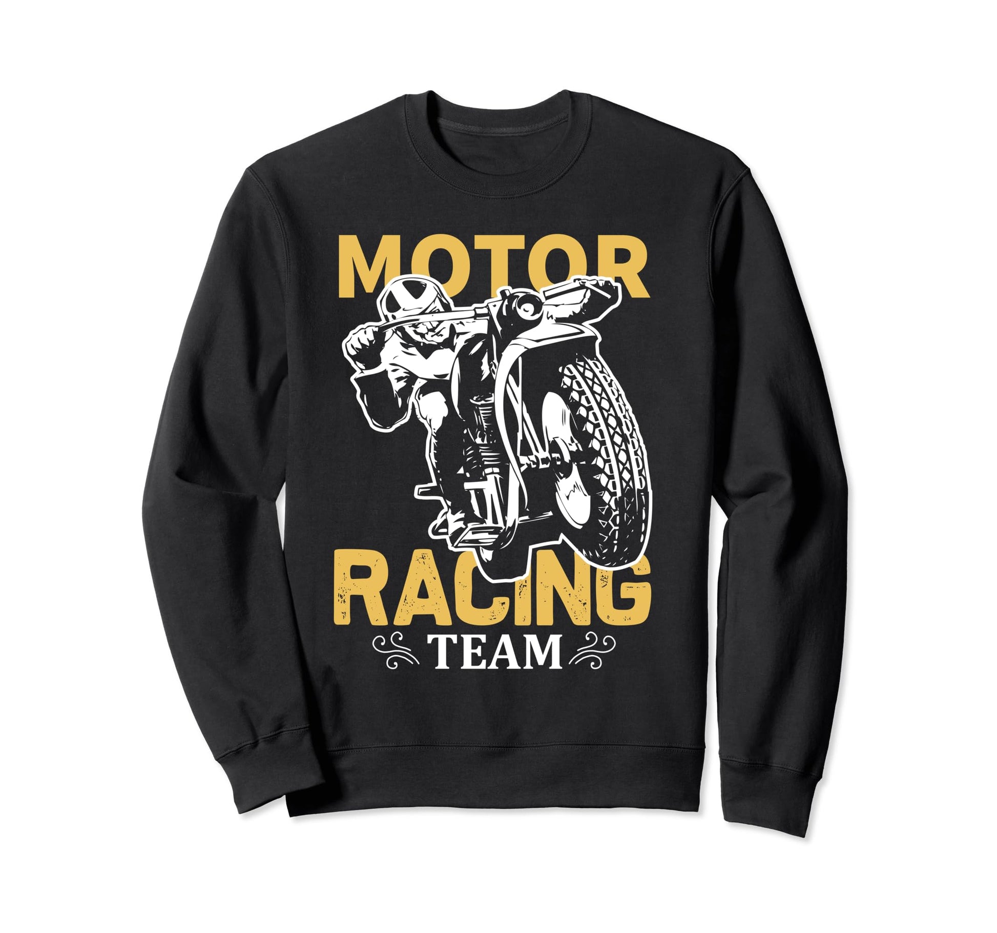 Motor Racing Team Motorcycle Biker Sweatshirt - Novelty Apparel Men Women - T-Shirt, Sweatshirt, Hoodie