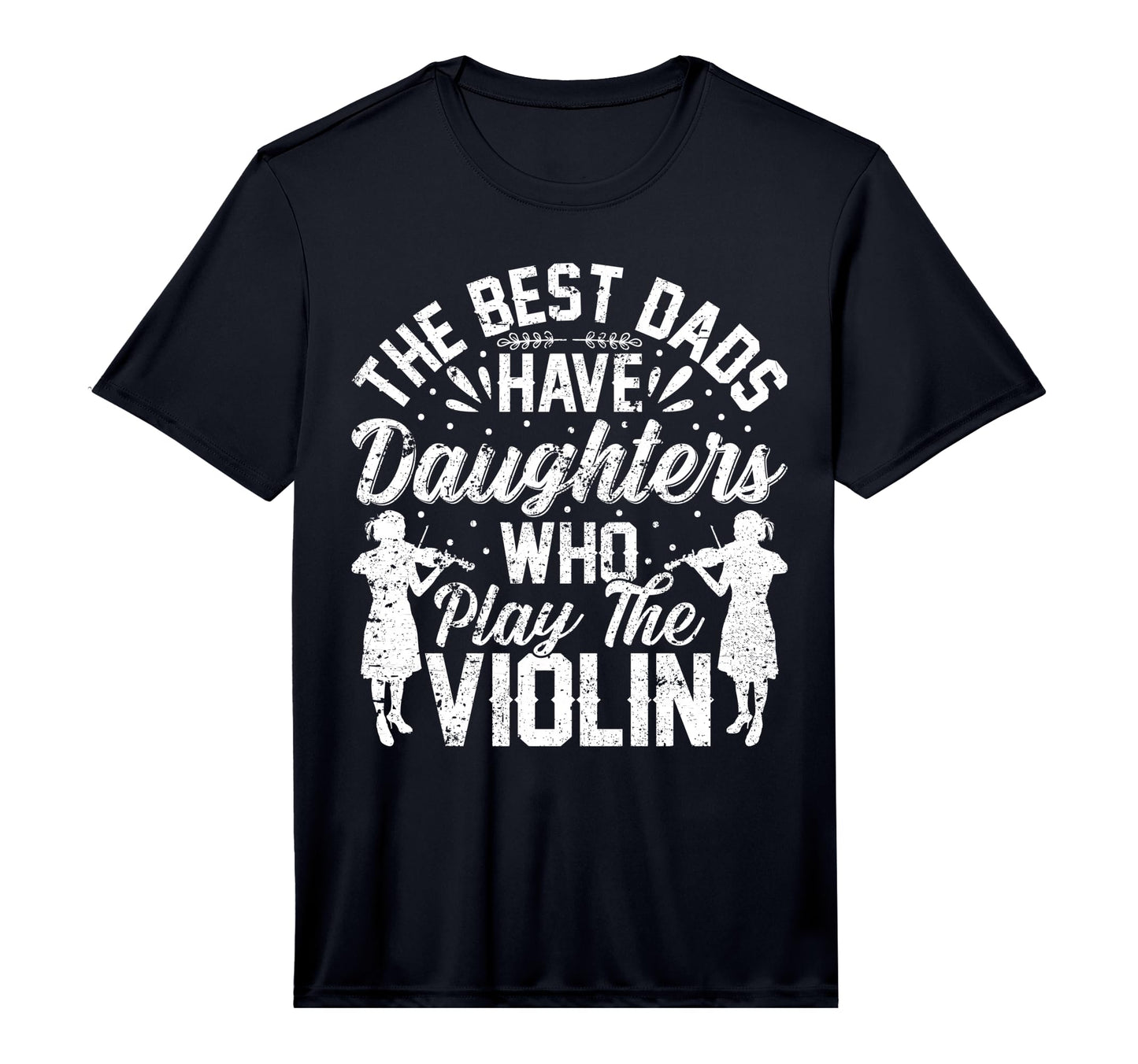 Mens Best Dads Have Daughters Who Play T-Shirt - Custom Art Print Unisex - T-Shirt, Sweatshirt, Hoodie