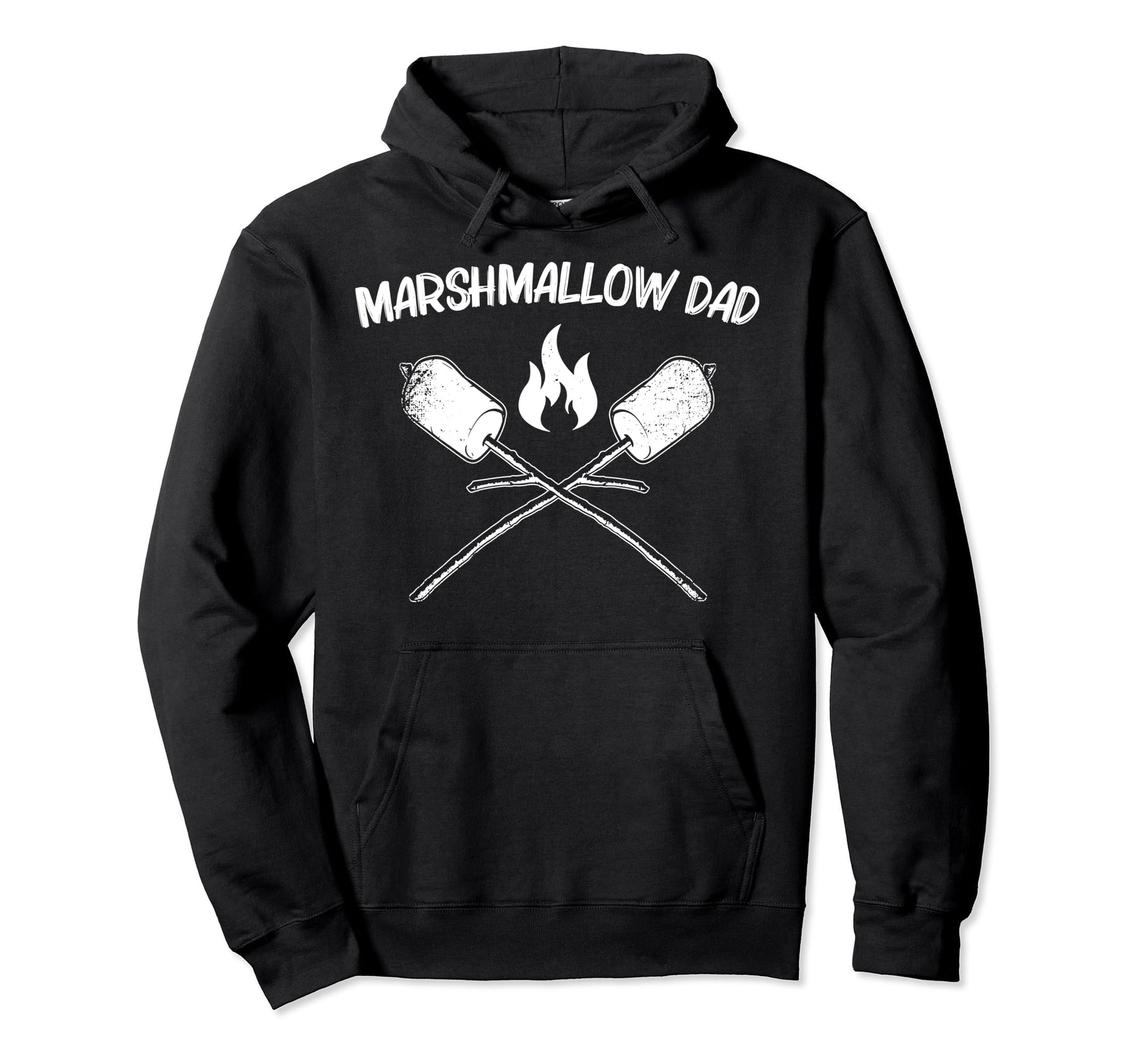 Marshmallow Dad Father Marshmallows Hoodie - Custom Art Print for Adults - T-Shirt, Sweatshirt, Hoodie