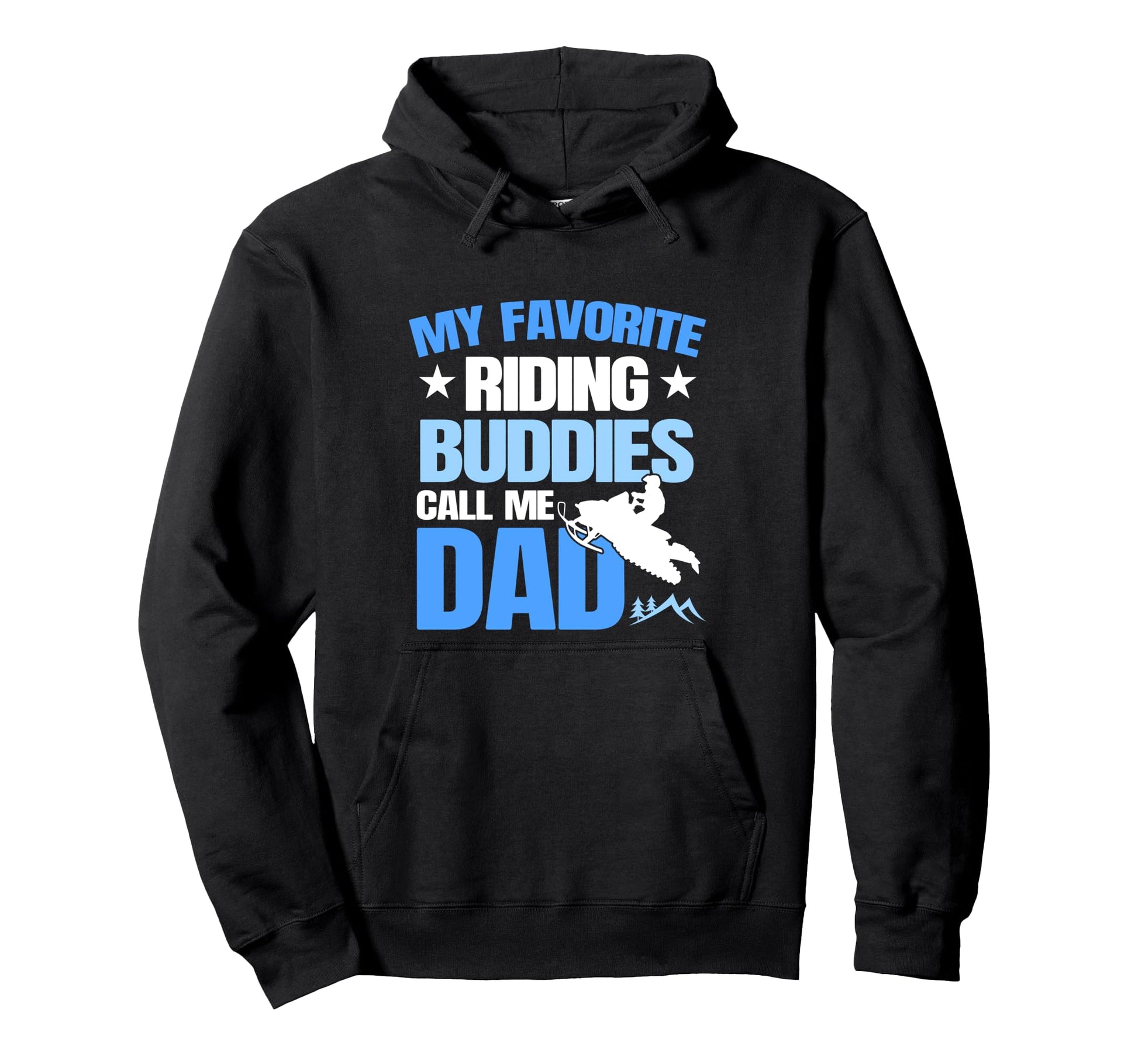 Snowmobile Sled Lover My Favorite Hoodie - Novelty Apparel for Adults - T-Shirt, Sweatshirt, Hoodie