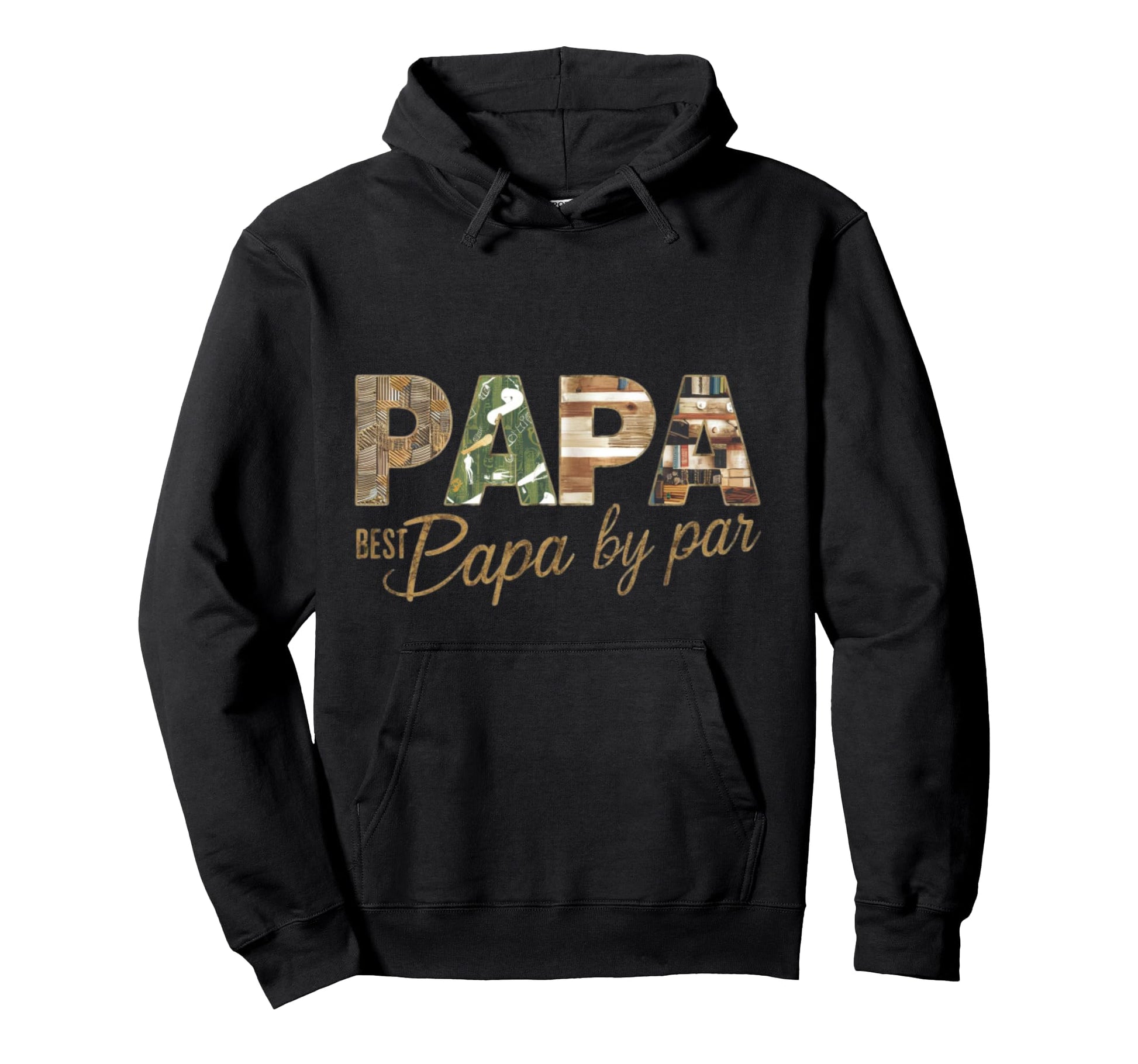 Golf Player Best Dad Par Golf Golf Hoodie - Minimalist Print for Adults - T-Shirt, Sweatshirt, Hoodie