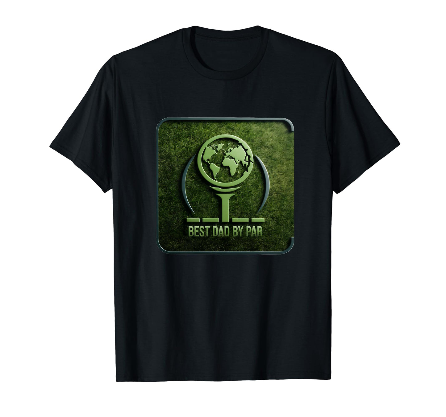 Best Dad Par Golf Golfer Golfing Fathers T-Shirt - Minimalist Print Unisex - T-Shirt, Sweatshirt, Hoodie