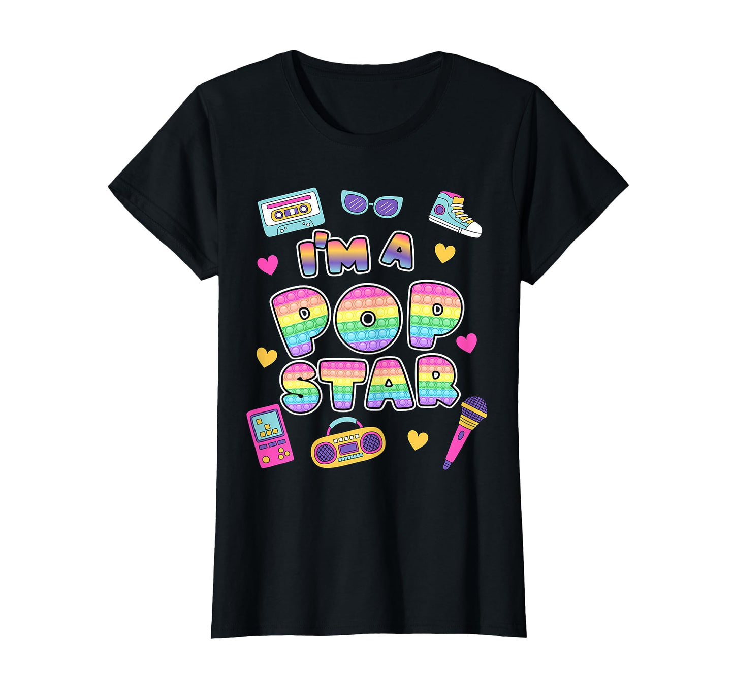 Im Popstar Props As Certified Popstar T-Shirt - Casual Everyday Wear Unisex - T-Shirt, Sweatshirt, Hoodie
