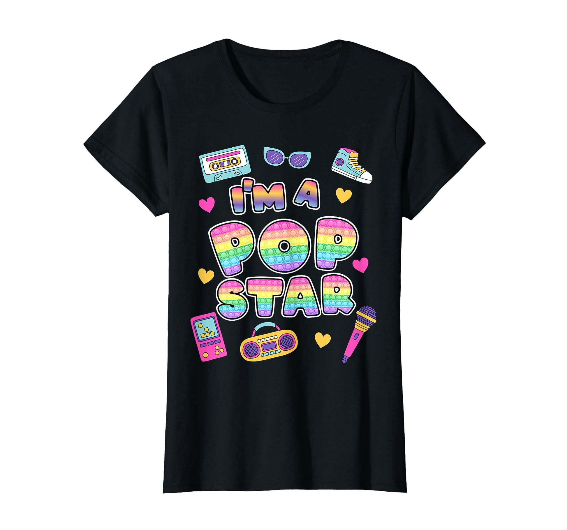 Im Popstar Props As Certified Popstar T-Shirt - Casual Everyday Wear Unisex - T-Shirt, Sweatshirt, Hoodie