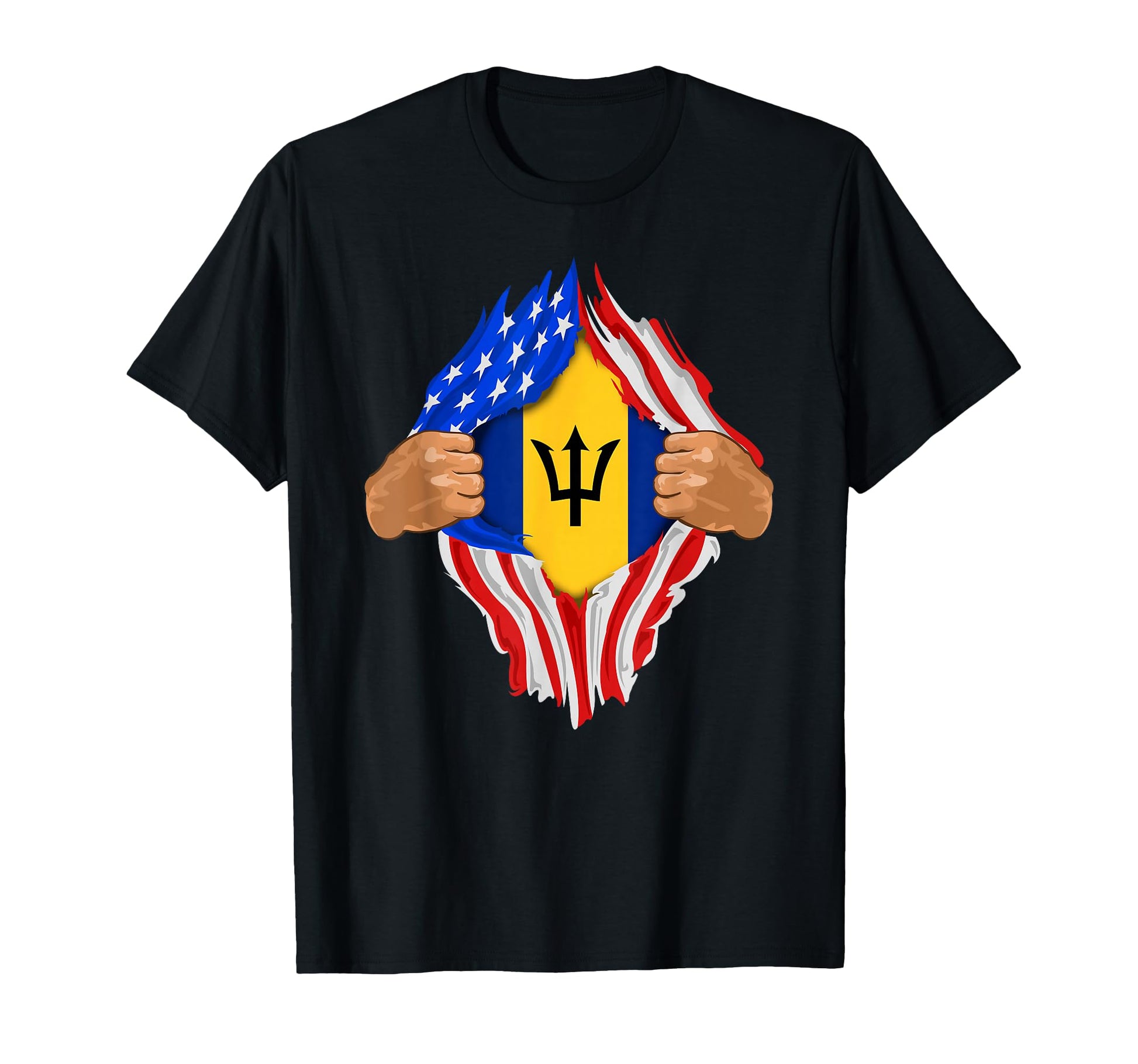 Barbadian Blood Inside Me T-Shirt - Casual Everyday Wear Men Women - T-Shirt, Sweatshirt, Hoodie