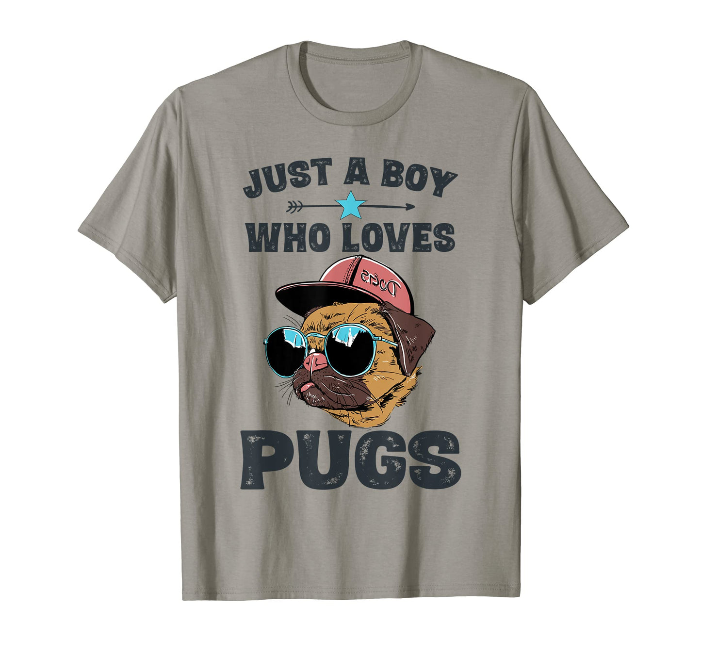 Love Pugs Gifts Pug Dogs Lover Shirts T-Shirt - Trendy Graphic Men Women - T-Shirt, Sweatshirt, Hoodie