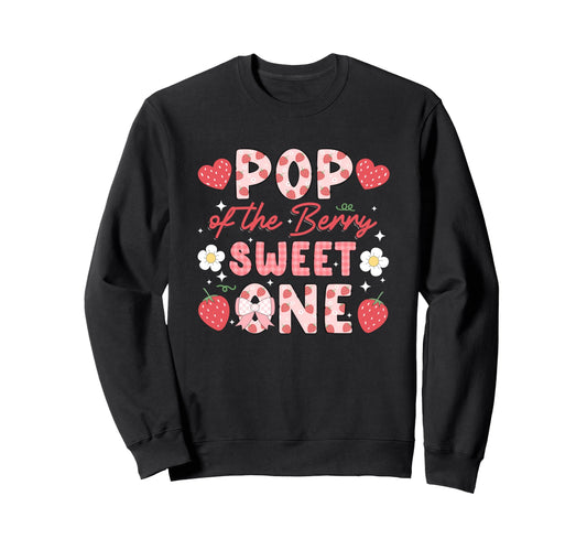 Berry Sweet One Family Party Sweatshirt - Graphic Print for Adults - T-Shirt, Sweatshirt, Hoodie