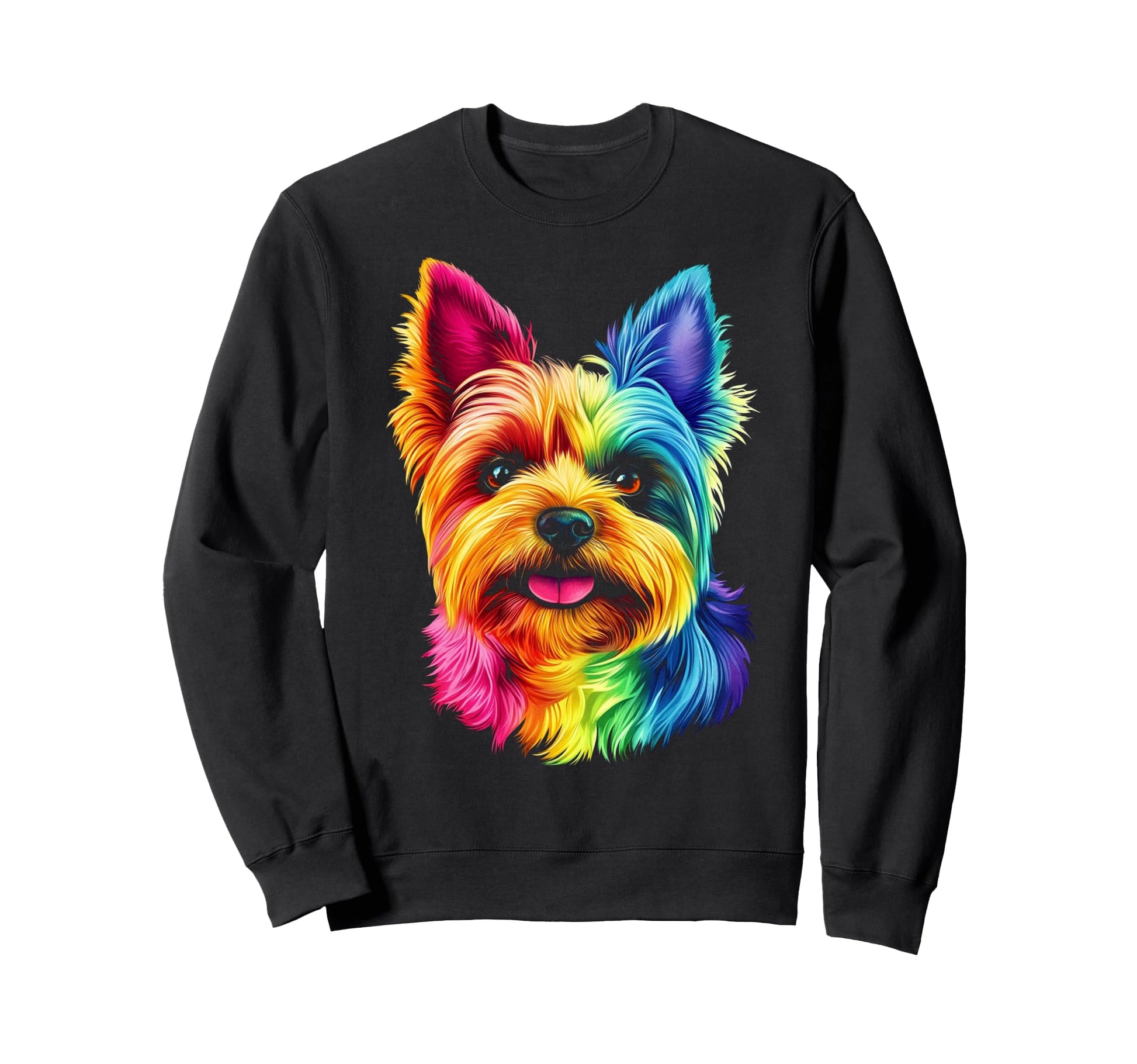 Yorkshire Terrier Pop Art Sweatshirt - Aesthetic Graphic Unisex - T-Shirt, Sweatshirt, Hoodie