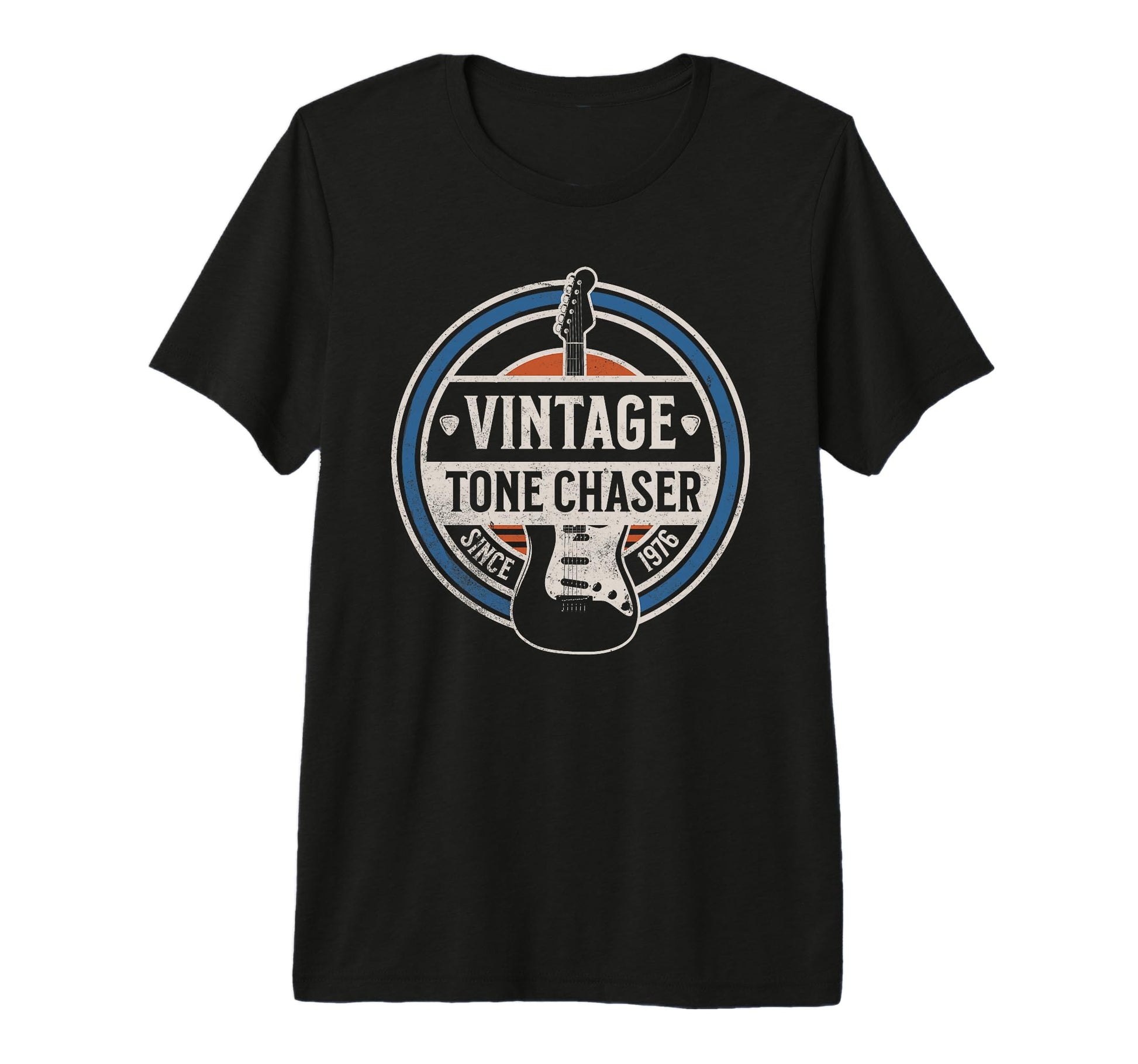 Tone Chaser Guitar Since 1976 Dad 50Th T-Shirt - Unique Graphic Men Women - T-Shirt, Sweatshirt, Hoodie