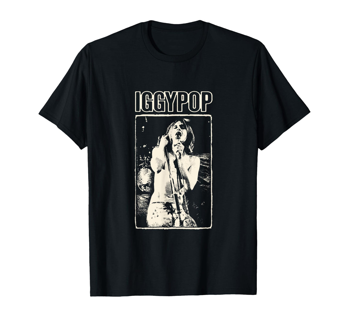 Iggy Pop Photo T-Shirt - Fun Novelty Design Men Women - T-Shirt, Sweatshirt, Hoodie