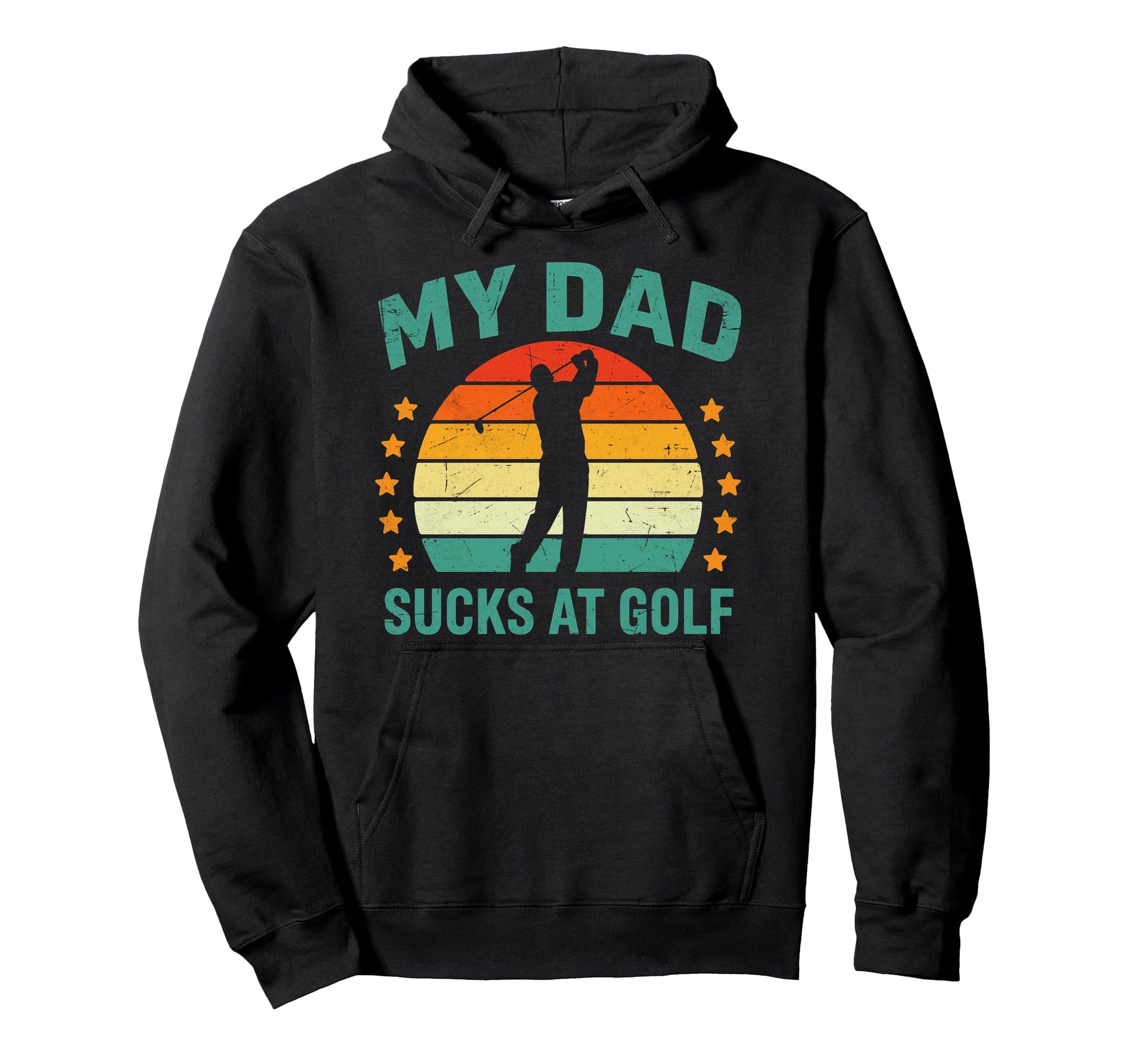 Funny Dad Golf Joke Dad Mine Sucks Golf Hoodie - Aesthetic Graphic Unisex - T-Shirt, Sweatshirt, Hoodie