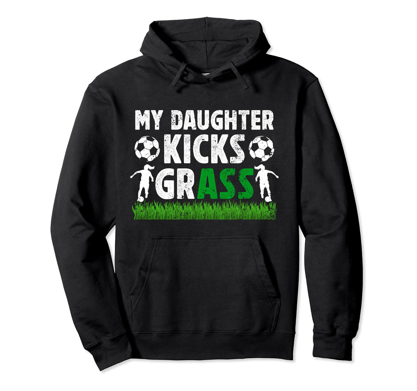 My Daughter Soccer Dad Soccer Player Hoodie - Minimalist Print Men Women - T-Shirt, Sweatshirt, Hoodie