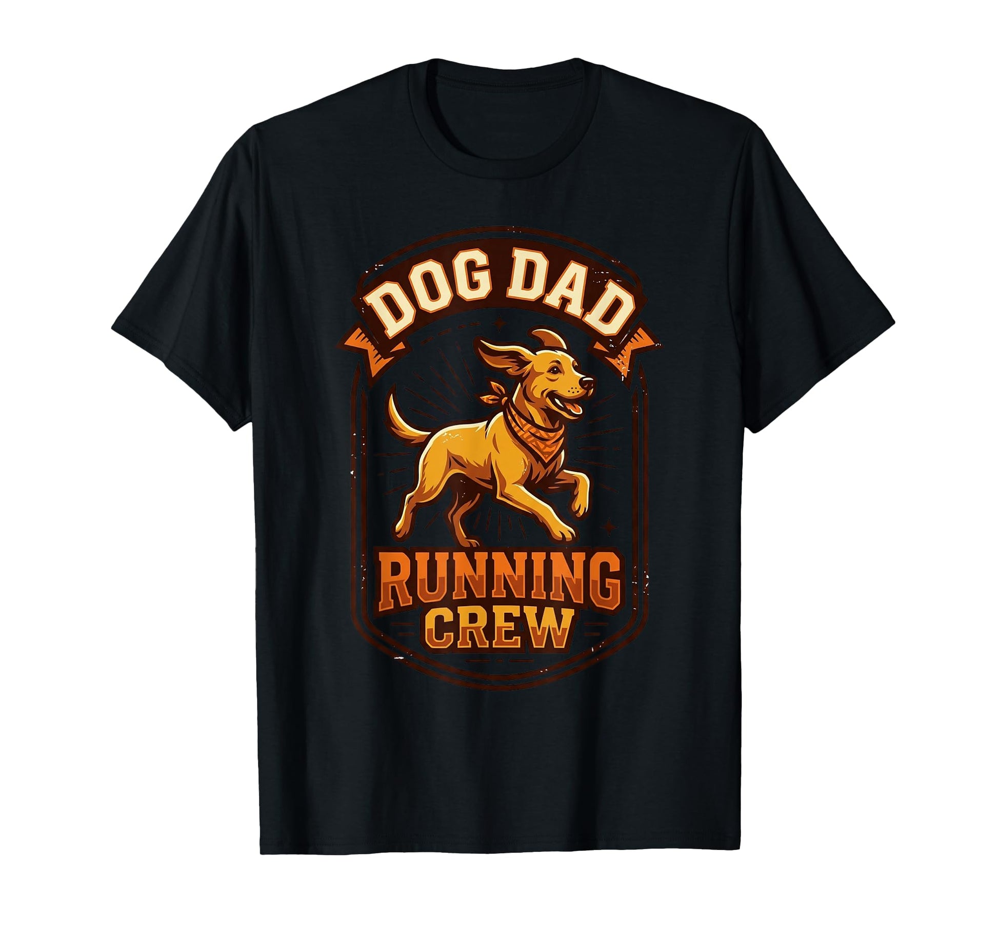 Dog Dad Running Motivation T-Shirt - Streetwear Style Unisex - T-Shirt, Sweatshirt, Hoodie