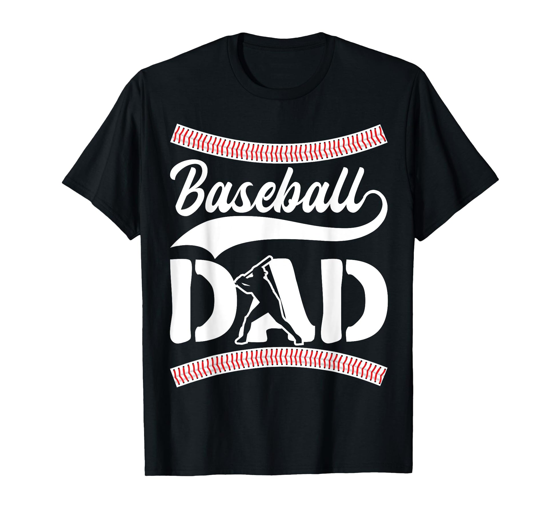 Baseball Dad T-Shirt - Minimalist Print for Adults - T-Shirt, Sweatshirt, Hoodie