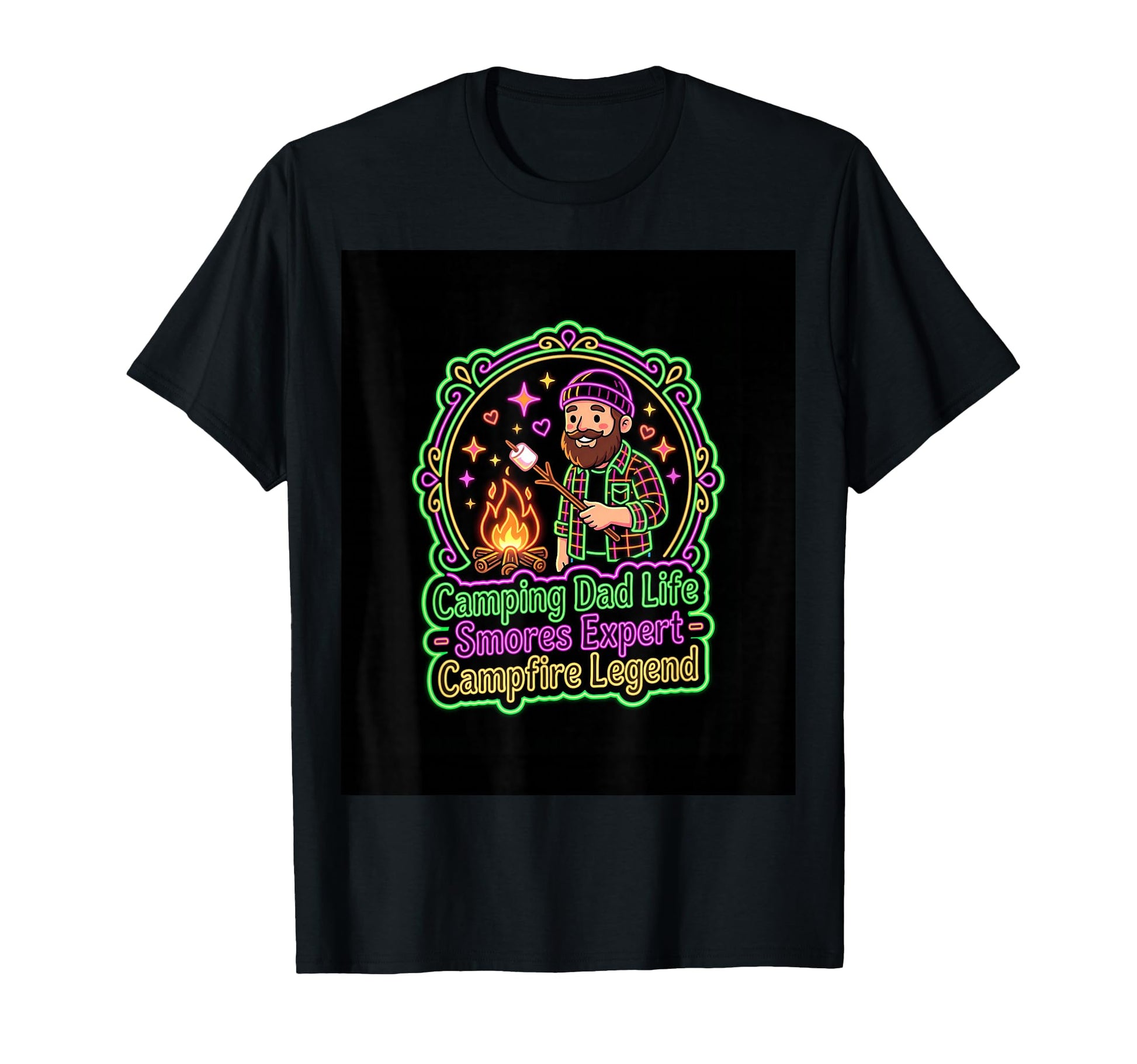 My Favorite Camper Calls Me Dad Funny T-Shirt - Custom Art Print Unisex - T-Shirt, Sweatshirt, Hoodie