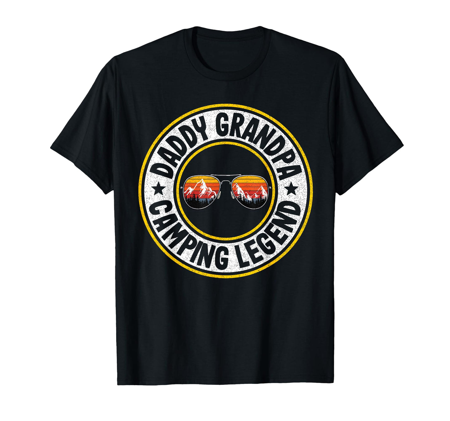 Daddy Grandpa Camping Legend Rv T-Shirt - Minimalist Print Men Women - T-Shirt, Sweatshirt, Hoodie