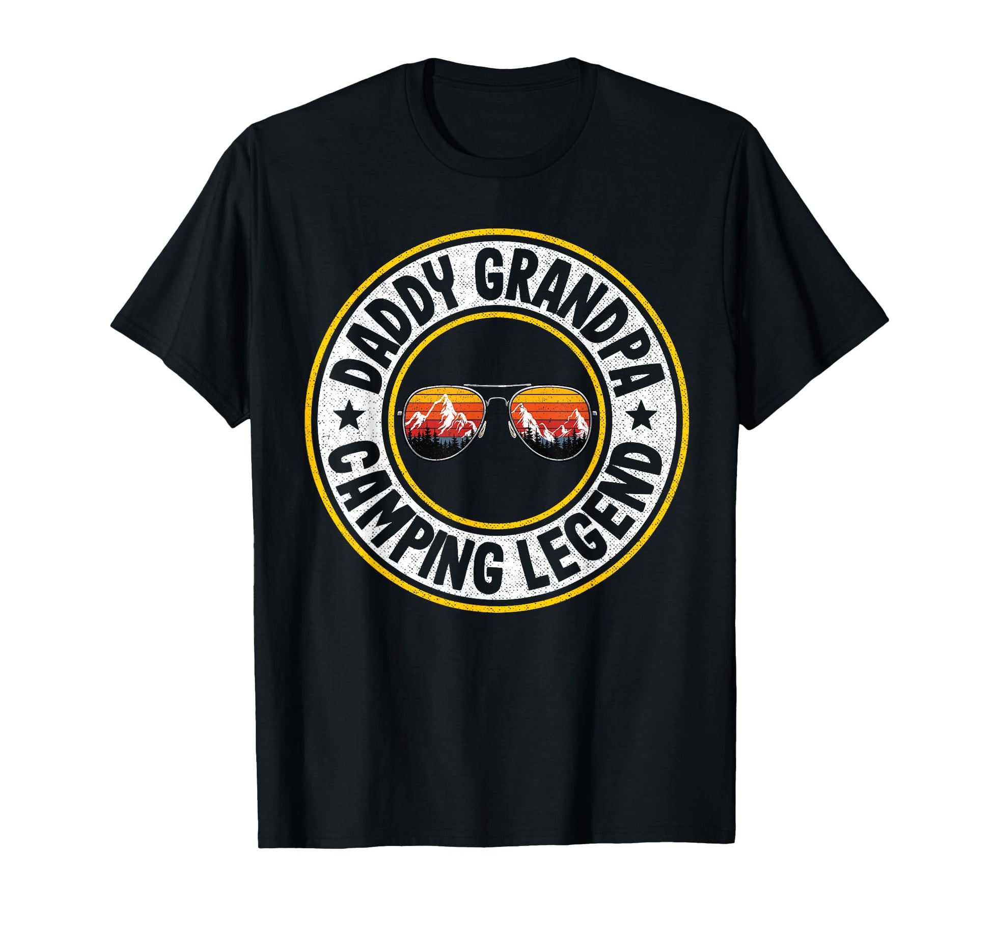 Daddy Grandpa Camping Legend Rv T-Shirt - Minimalist Print Men Women - T-Shirt, Sweatshirt, Hoodie
