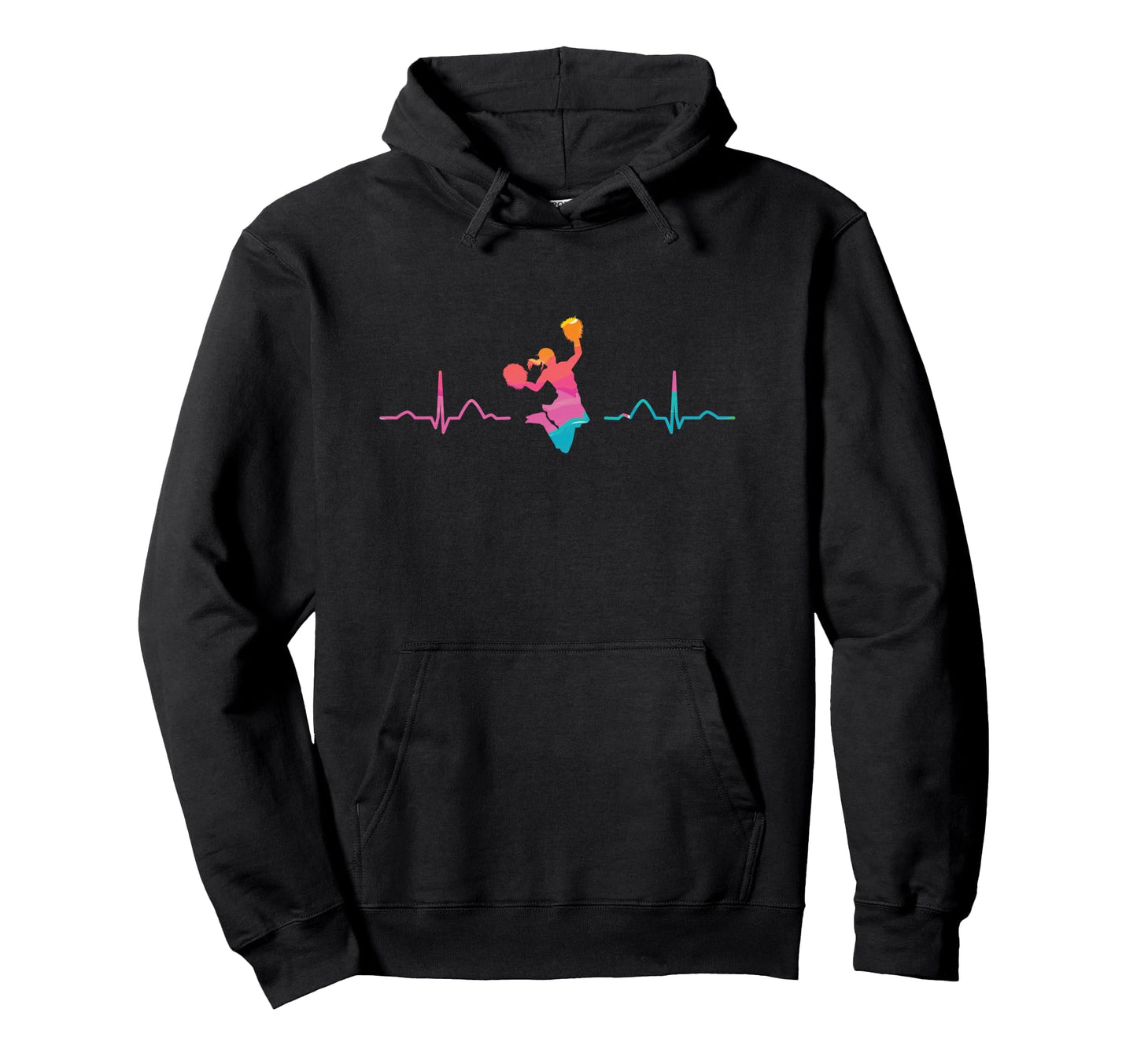 Cheerleader Cheer Mom Love Cheerleading Hoodie - Custom Art Print Men Women - T-Shirt, Sweatshirt, Hoodie