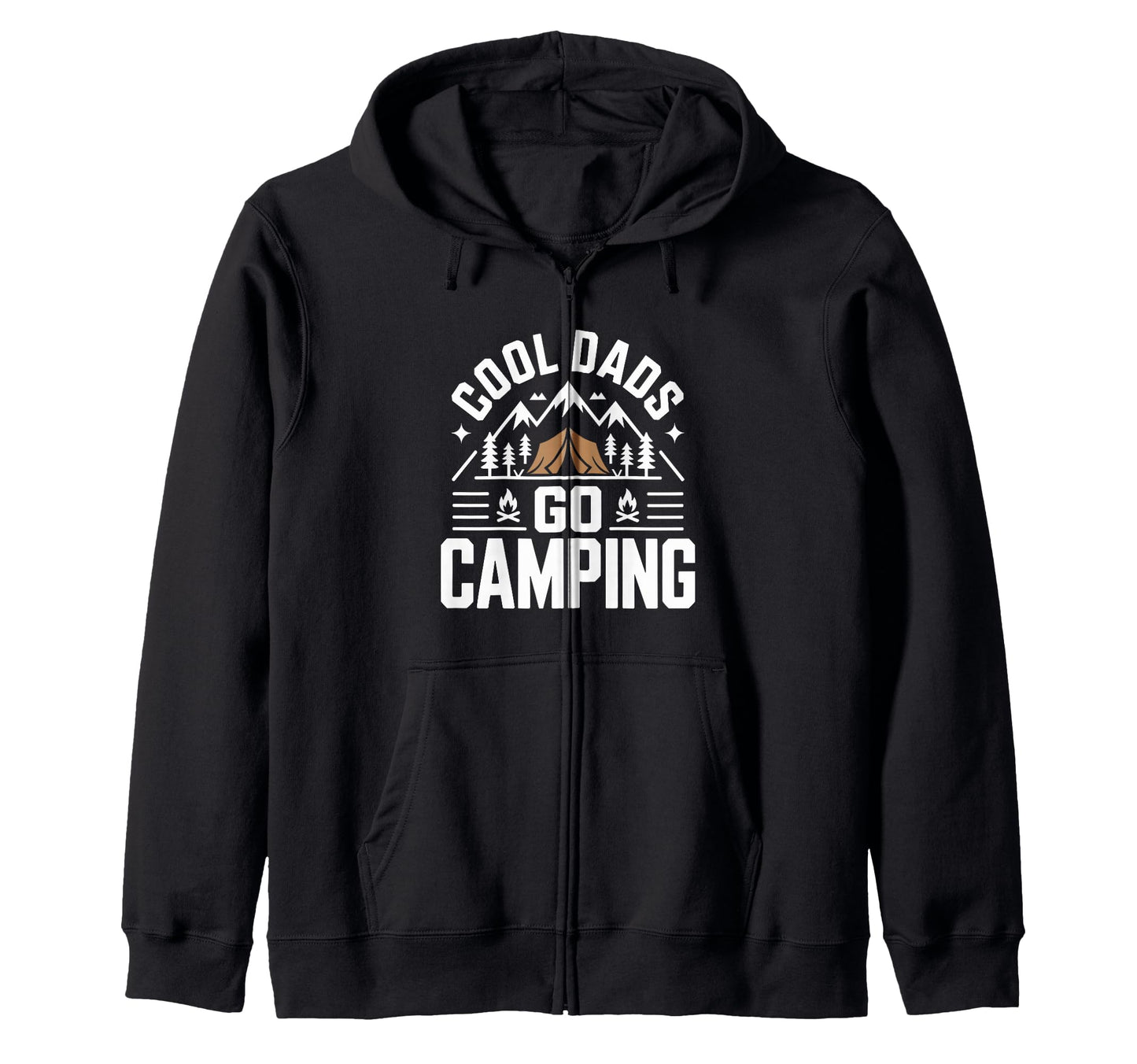Funny Camping Dad Fathers Day Camper Outdoor Hoodie - Graphic Print Unisex - T-Shirt, Sweatshirt, Hoodie