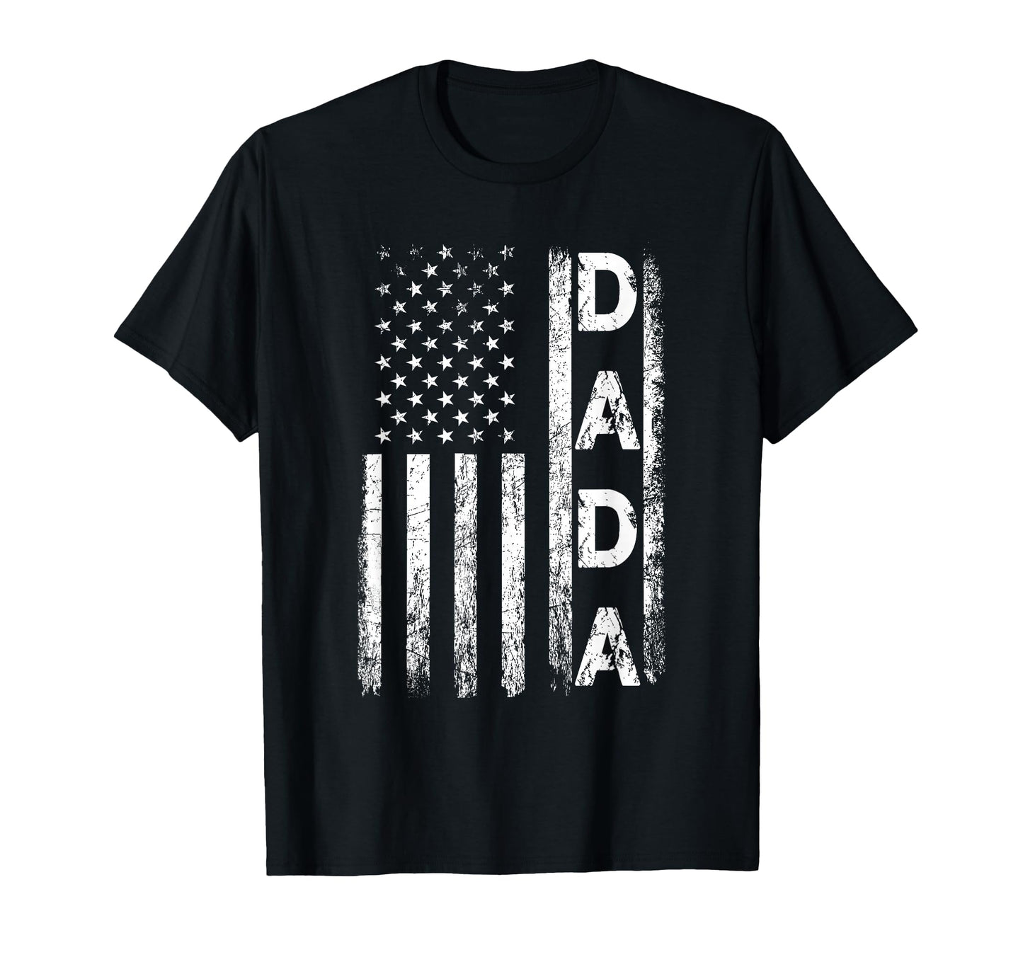 Dada American Flag Patriotic 4Th T-Shirt - Custom Art Print for Adults - T-Shirt, Sweatshirt, Hoodie
