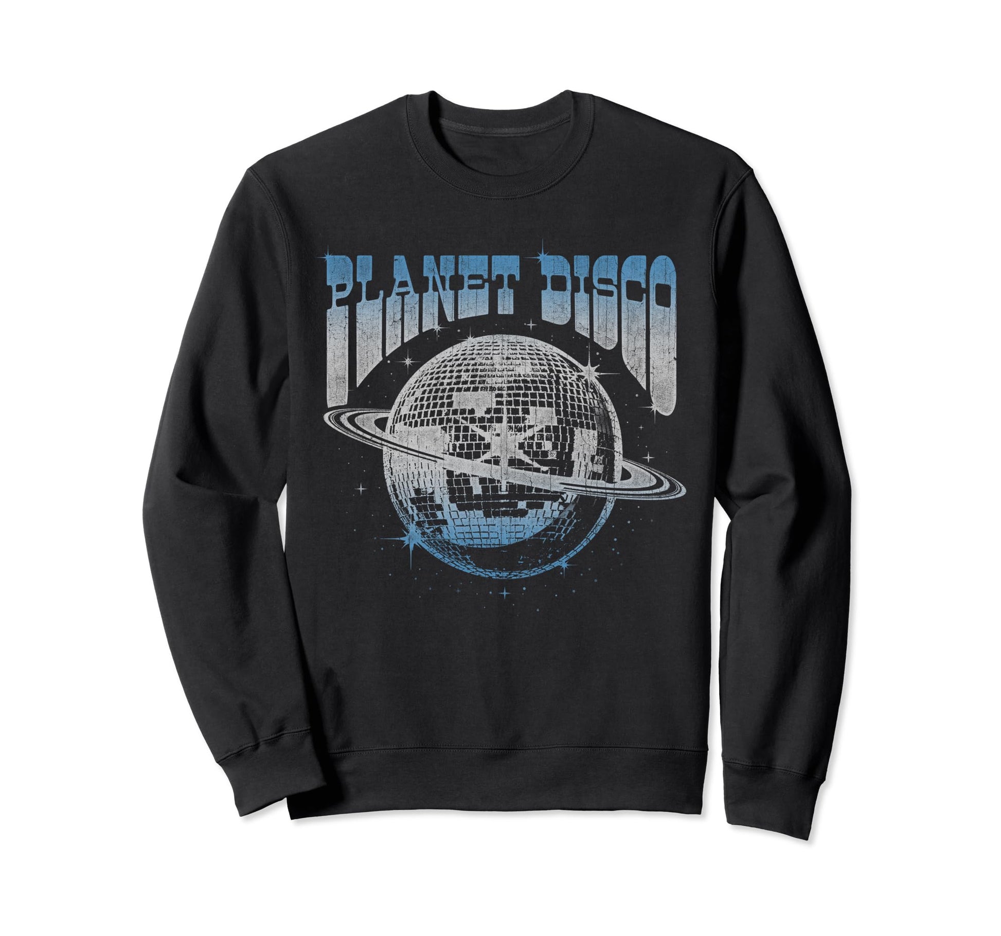 Planet Disco Concert 1970S Dance Sweatshirt - Graphic Print for Adults - T-Shirt, Sweatshirt, Hoodie