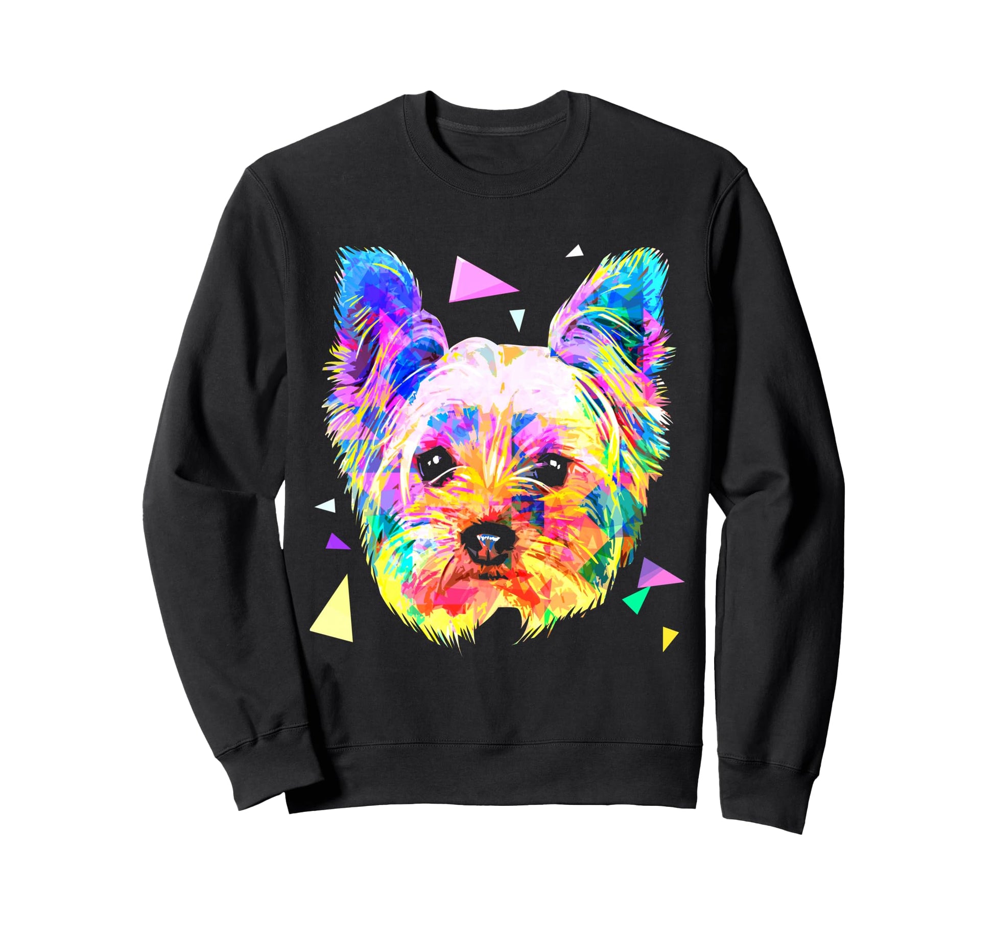Yorkshire Terrier Yorkie Pop Art Sweatshirt - Streetwear Style for Adults - T-Shirt, Sweatshirt, Hoodie