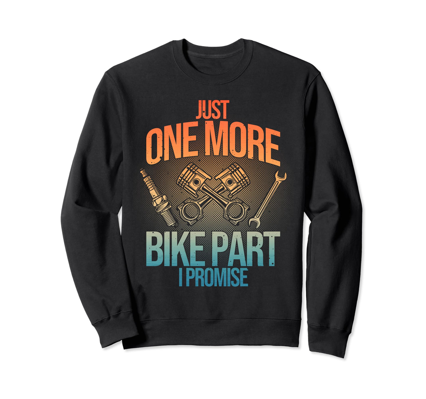 Motorcycle Mechanic Art Dad Motorcycle Sweatshirt - Graphic Print Unisex - T-Shirt, Sweatshirt, Hoodie