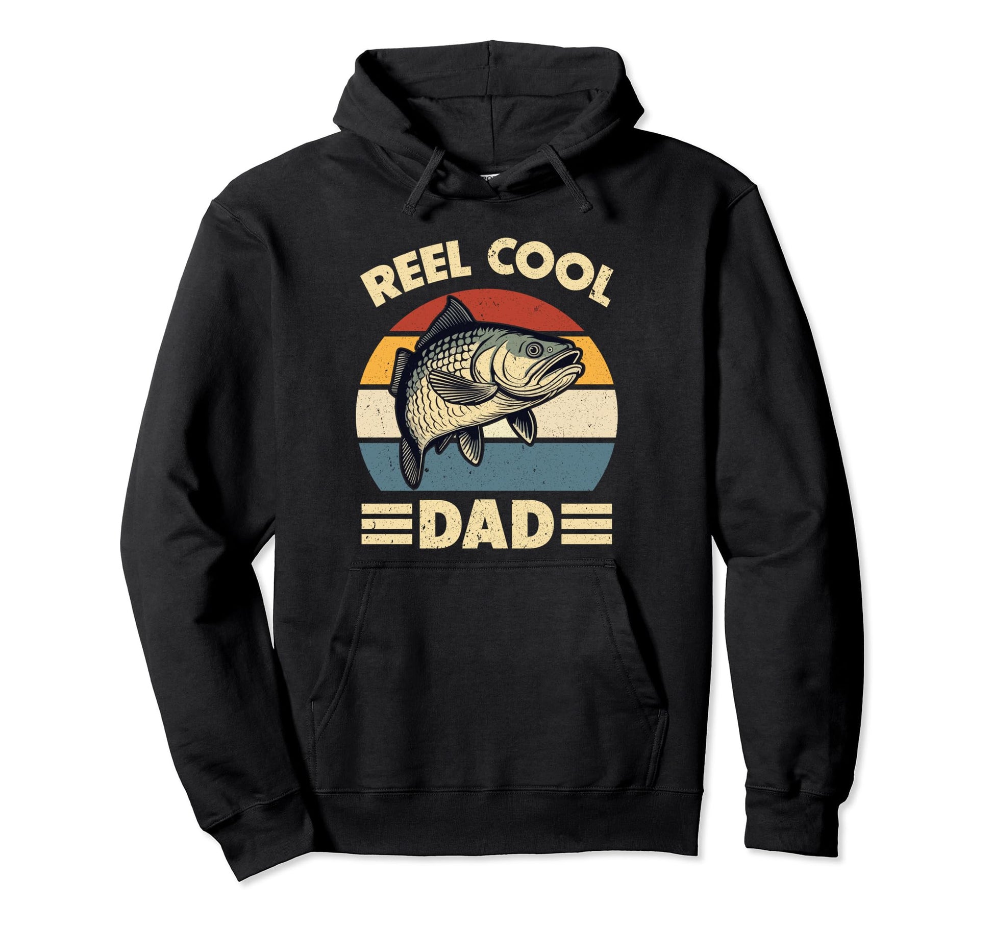 Fathers Day Fishing Reel Dad Hoodie - Casual Everyday Wear for Adults - T-Shirt, Sweatshirt, Hoodie