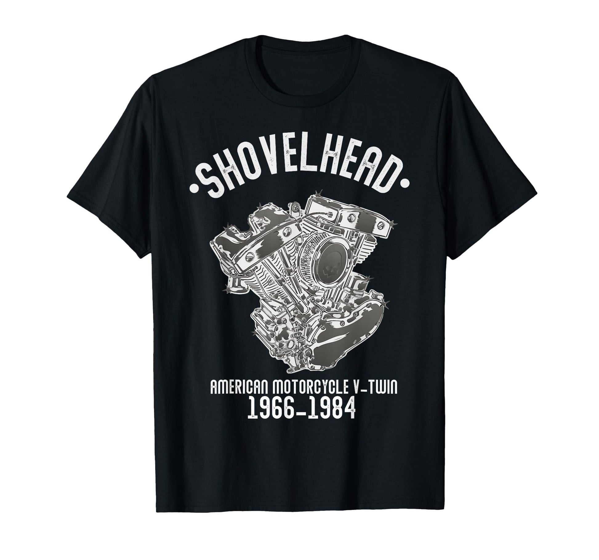 Novelty Shovelhead Motorcycle T-Shirt - Novelty Apparel for Adults - T-Shirt, Sweatshirt, Hoodie
