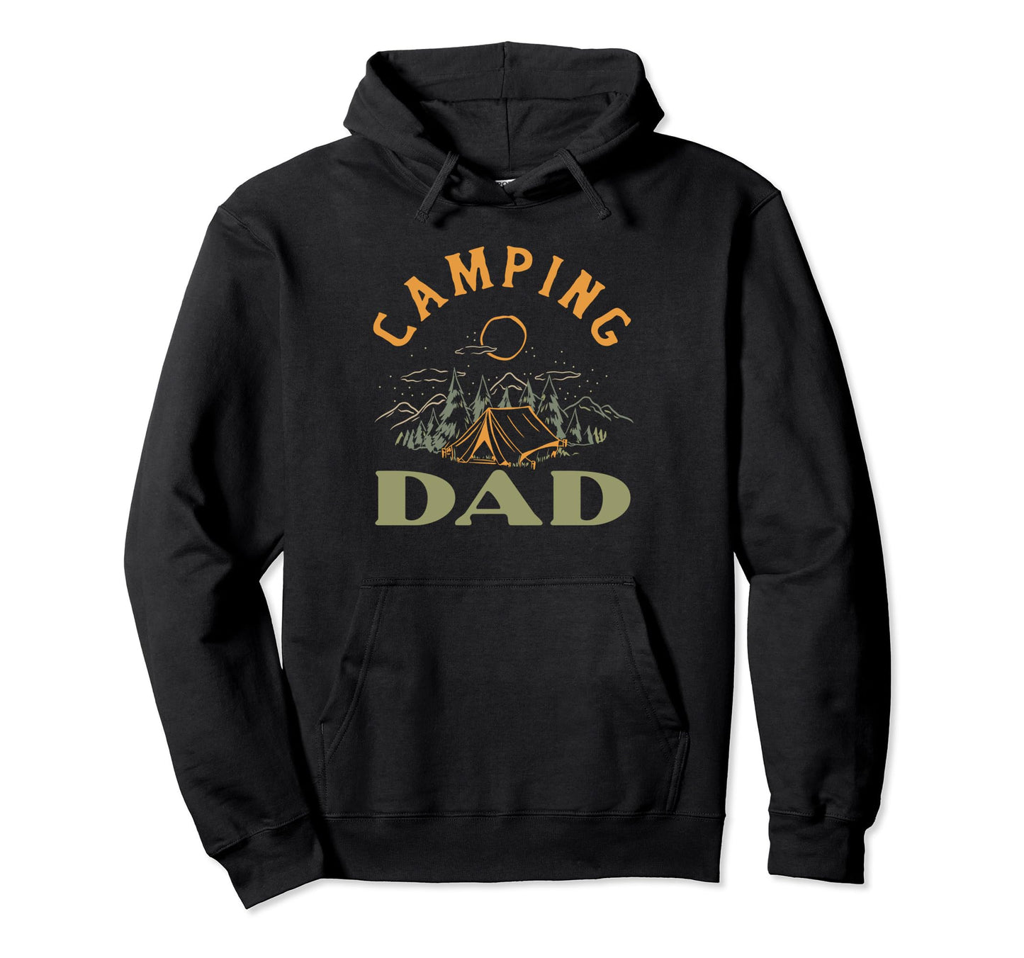 Camping Dad 5Th Wheel Camper Rv Vacation Hoodie - Graphic Print for Adults - T-Shirt, Sweatshirt, Hoodie