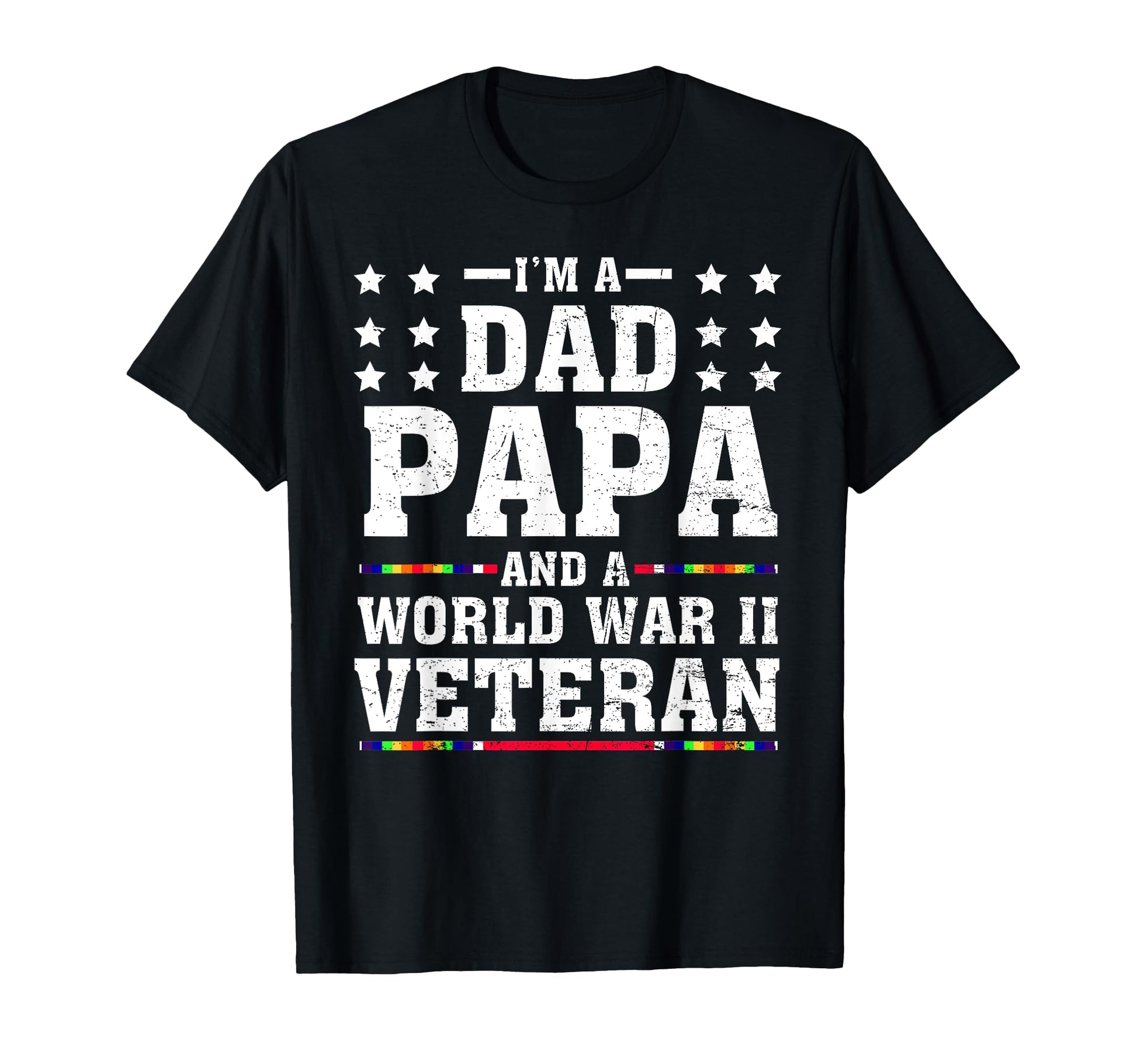 Im Dad Papa And Wwii World War 2 T-Shirt - Casual Everyday Wear Men Women - T-Shirt, Sweatshirt, Hoodie