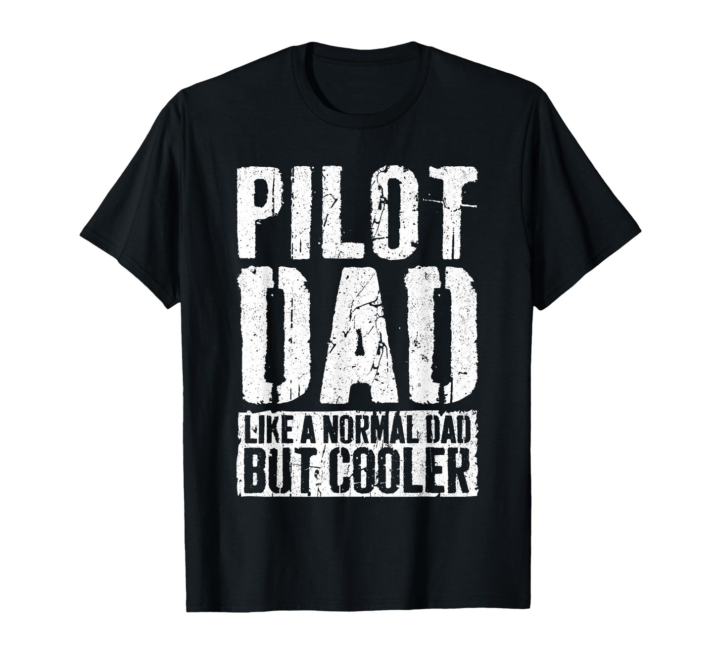 Pilot Dad Fathers Day Aviation Pilot T-Shirt - Custom Art Print for Adults - T-Shirt, Sweatshirt, Hoodie