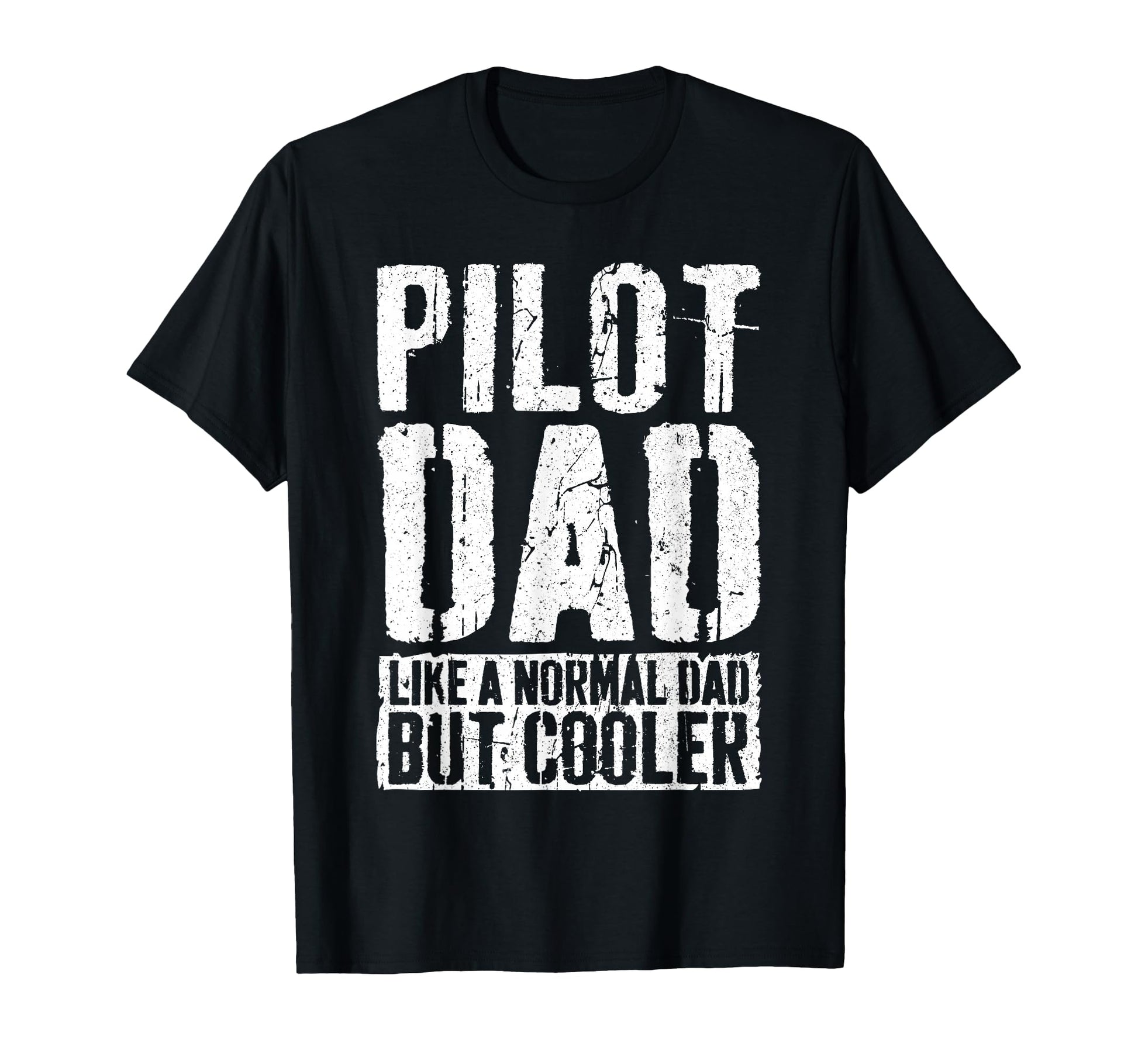 Pilot Dad Fathers Day Aviation Pilot T-Shirt - Custom Art Print for Adults - T-Shirt, Sweatshirt, Hoodie
