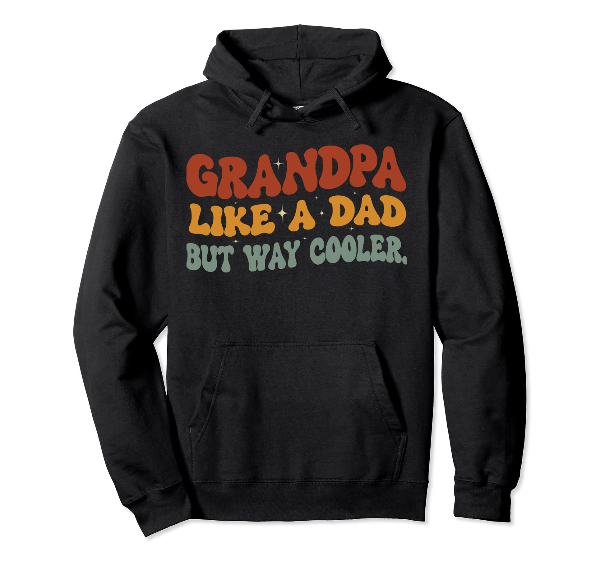 Funny Grandpa Definition Grandpa Like Dad Hoodie - Graphic Print Unisex - T-Shirt, Sweatshirt, Hoodie