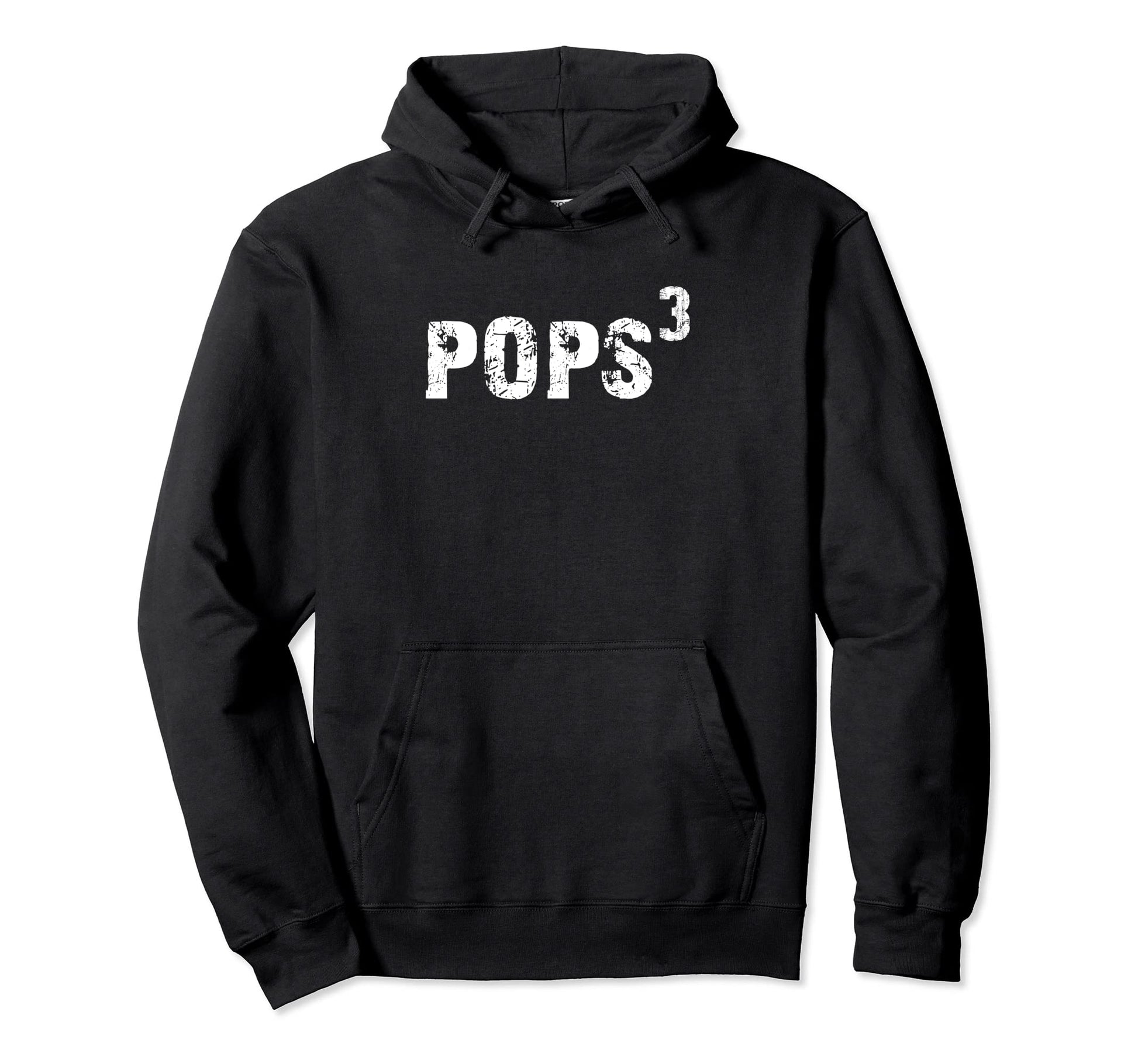 Pops 3 Fathers Day Hoodie - Casual Everyday Wear Unisex - T-Shirt, Sweatshirt, Hoodie