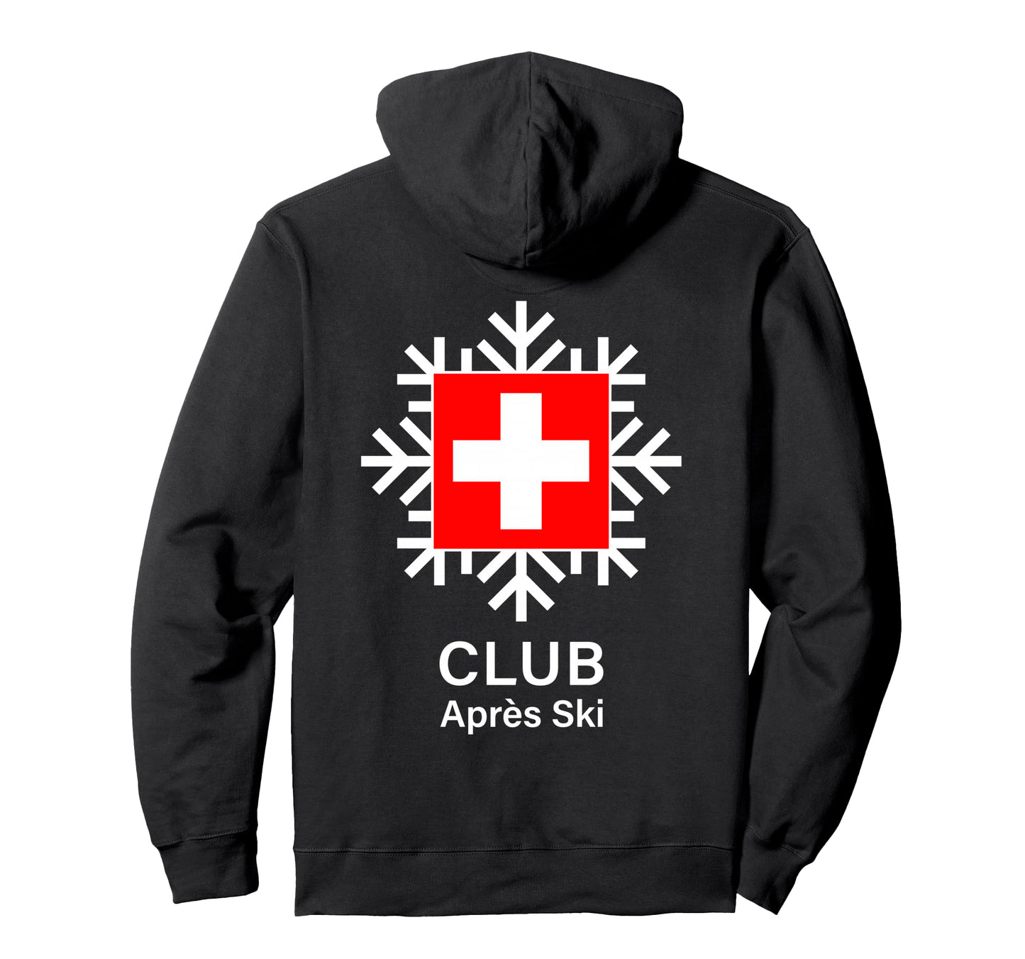 Swiss Apr S Ski Club Snowflake Hoodie - Streetwear Style Men Women - T-Shirt, Sweatshirt, Hoodie