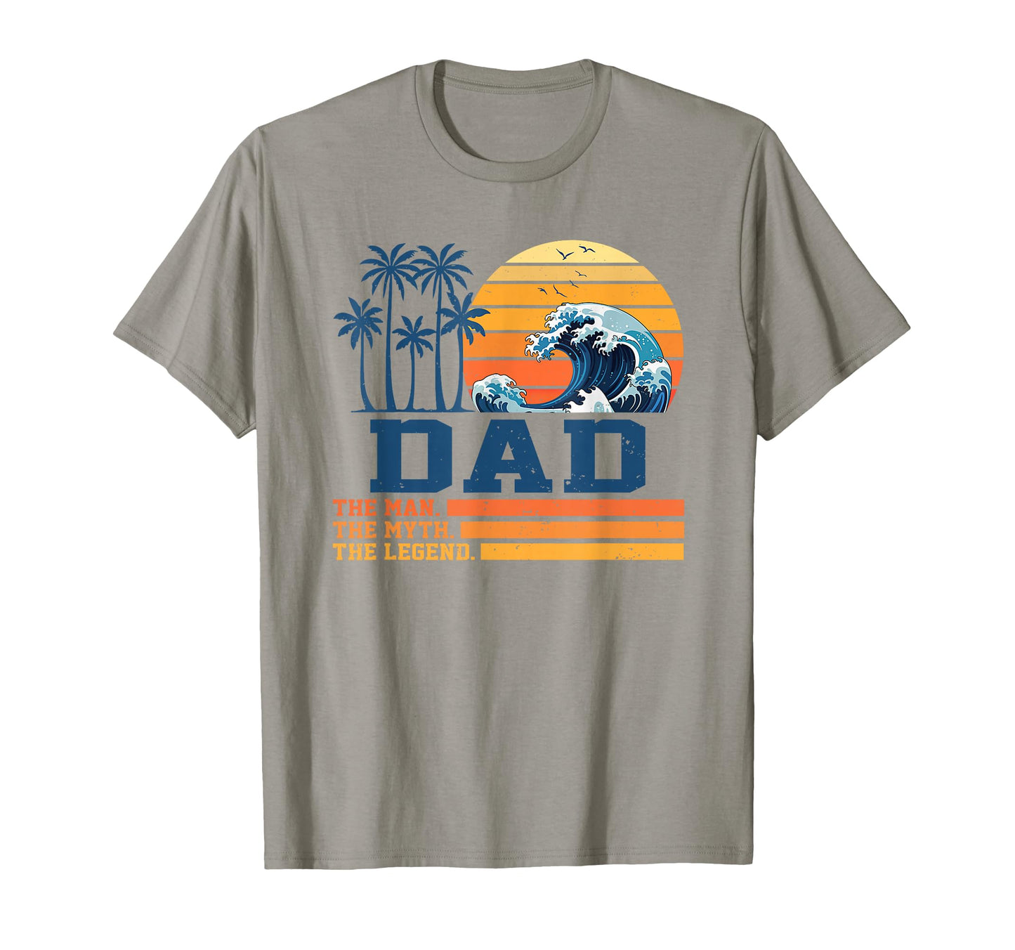 Dad Myth Legend Fathers Day T-Shirt - Graphic Print for Adults - T-Shirt, Sweatshirt, Hoodie