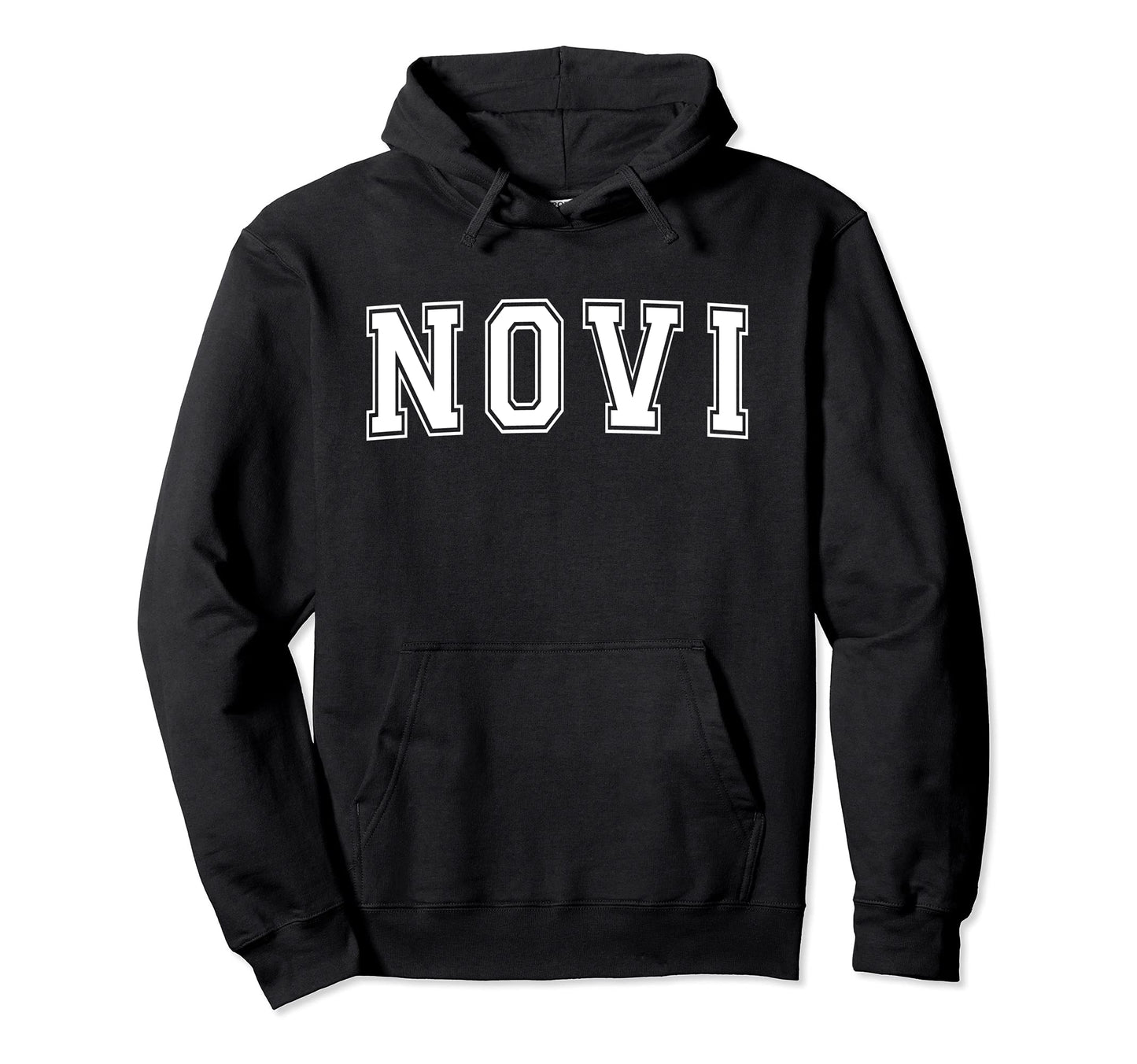 Novi Mi Michigan Usa Sports Varsity Hoodie - Casual Everyday Wear Men Women - T-Shirt, Sweatshirt, Hoodie