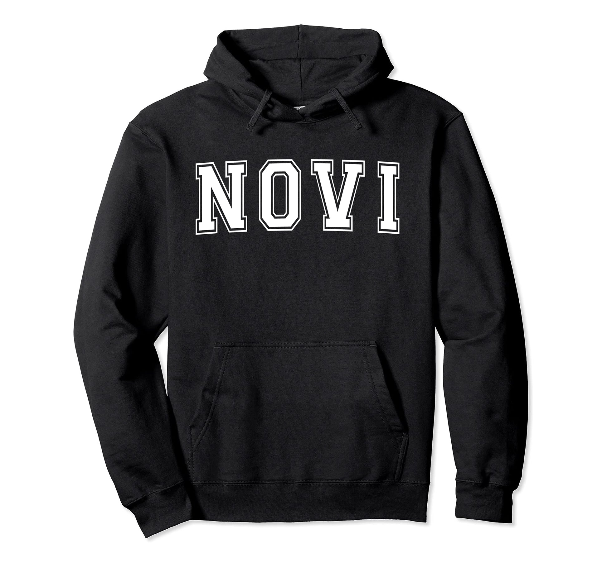 Novi Mi Michigan Usa Sports Varsity Hoodie - Casual Everyday Wear Men Women - T-Shirt, Sweatshirt, Hoodie