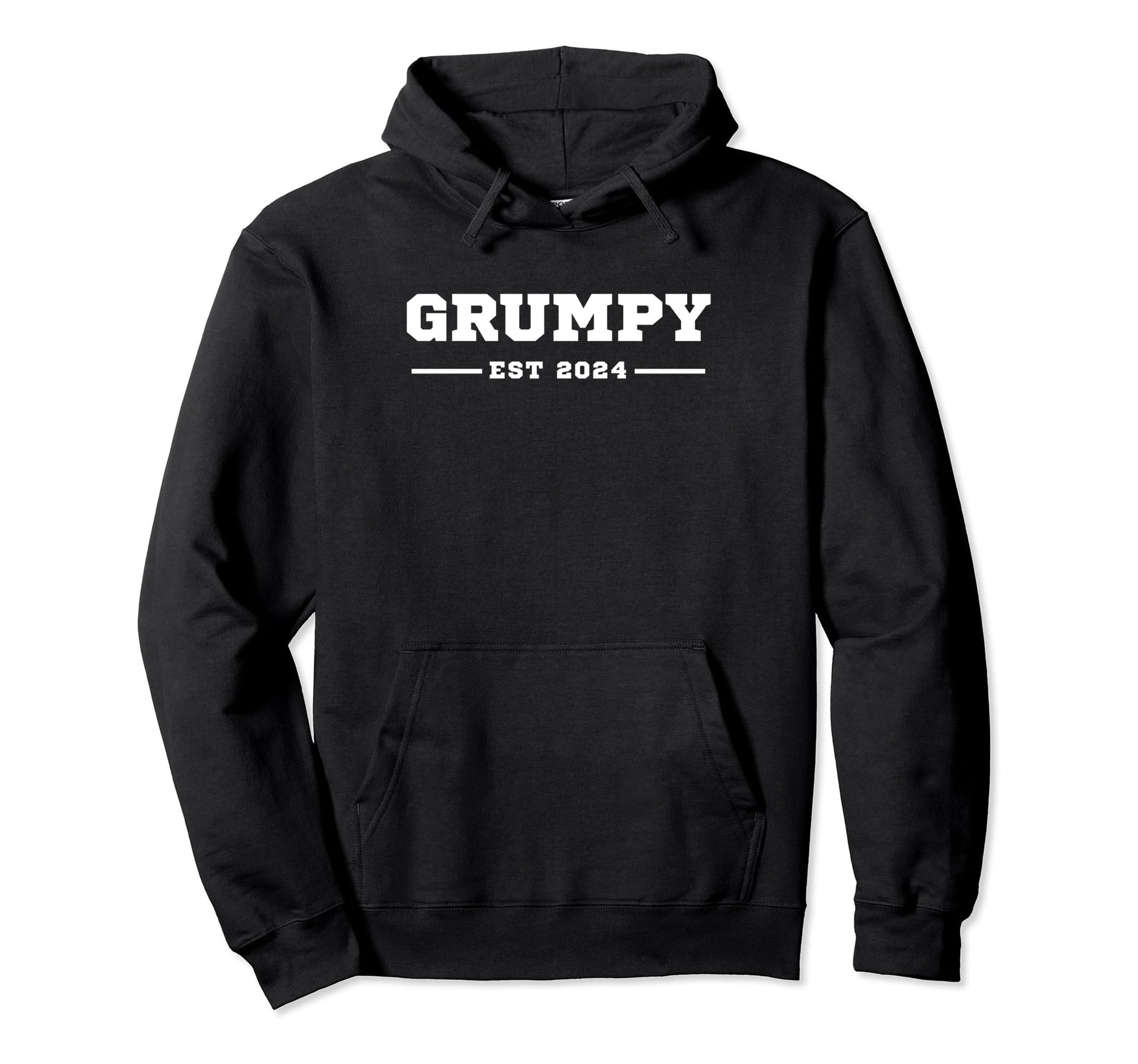 Funny Grandpa Soon To Be Grumpy Est Hoodie - Casual Everyday Wear Unisex - T-Shirt, Sweatshirt, Hoodie