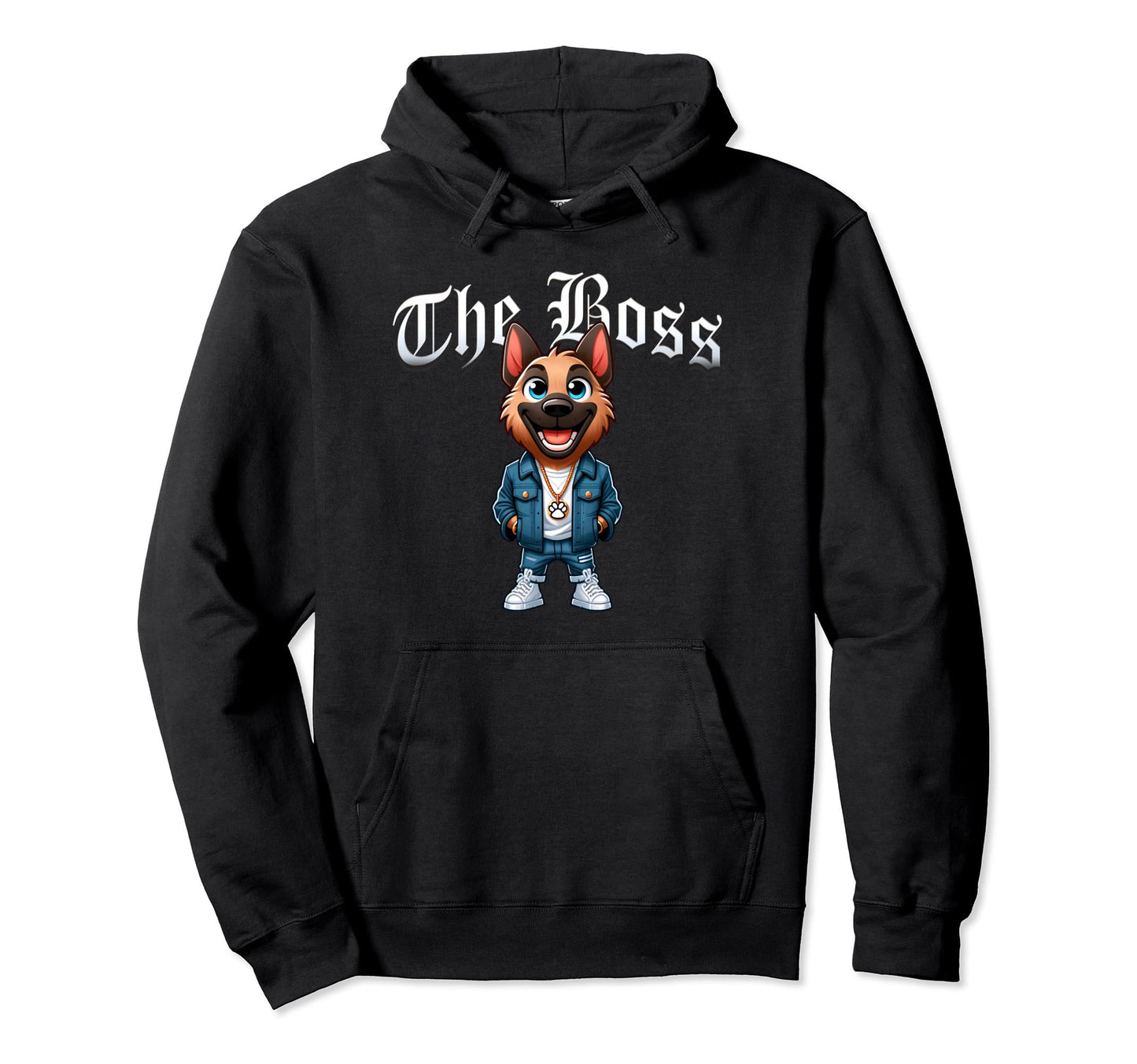 Belgian Malinois Dog Boss Jacket Outfit Dog Hoodie - Graphic Print Unisex - T-Shirt, Sweatshirt, Hoodie