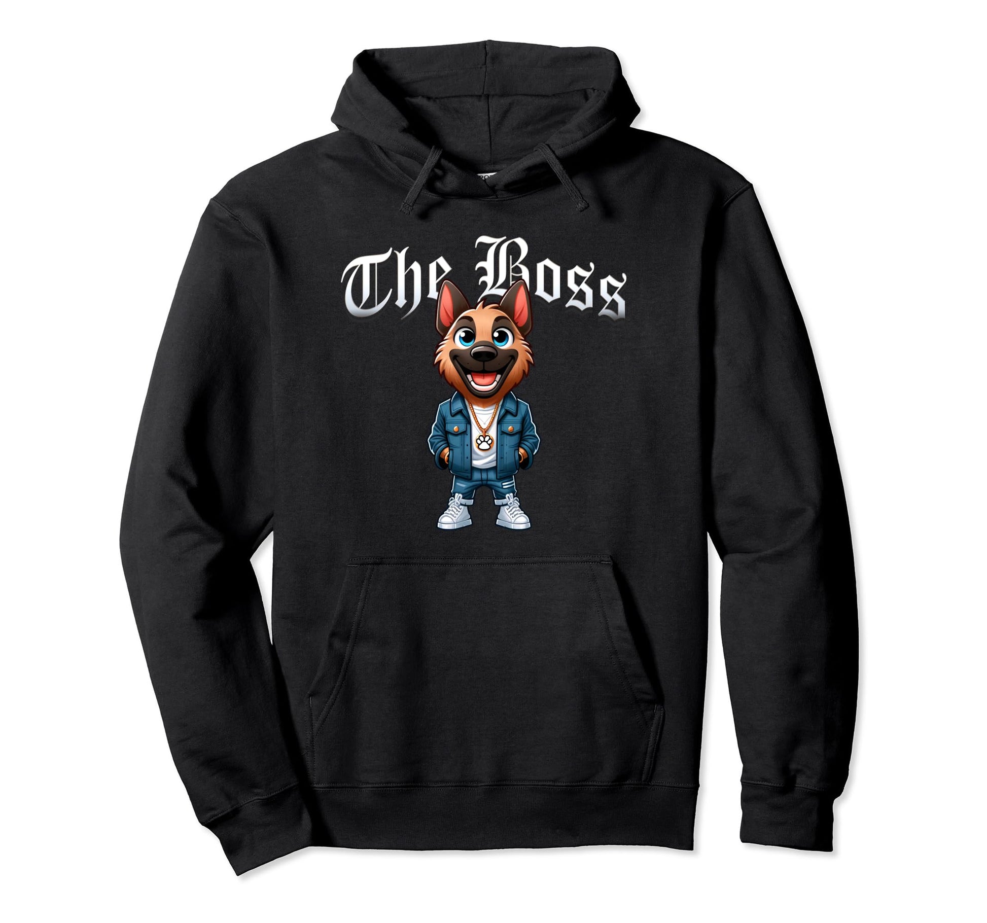 Belgian Malinois Dog Boss Jacket Outfit Dog Hoodie - Graphic Print Unisex - T-Shirt, Sweatshirt, Hoodie