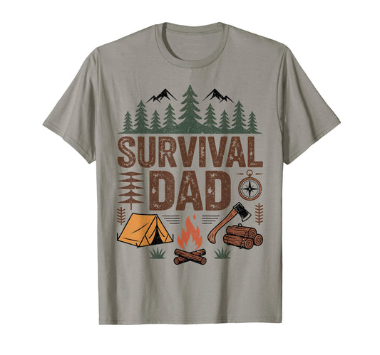 Bushcraft Camping Outdoor Survival T-Shirt - Fun Novelty Design Men Women - T-Shirt, Sweatshirt, Hoodie