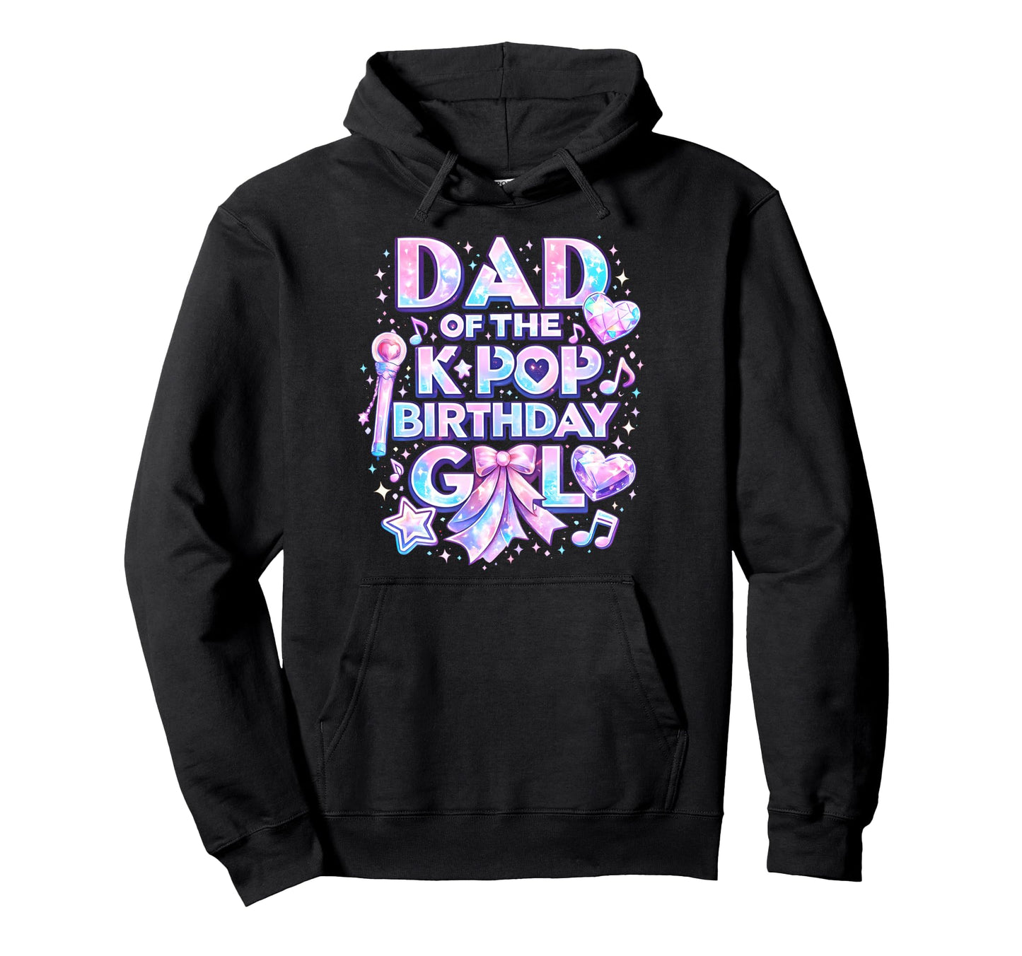 Dad K Pop Birthday Korean Music Music Hoodie - Minimalist Print Men Women - T-Shirt, Sweatshirt, Hoodie